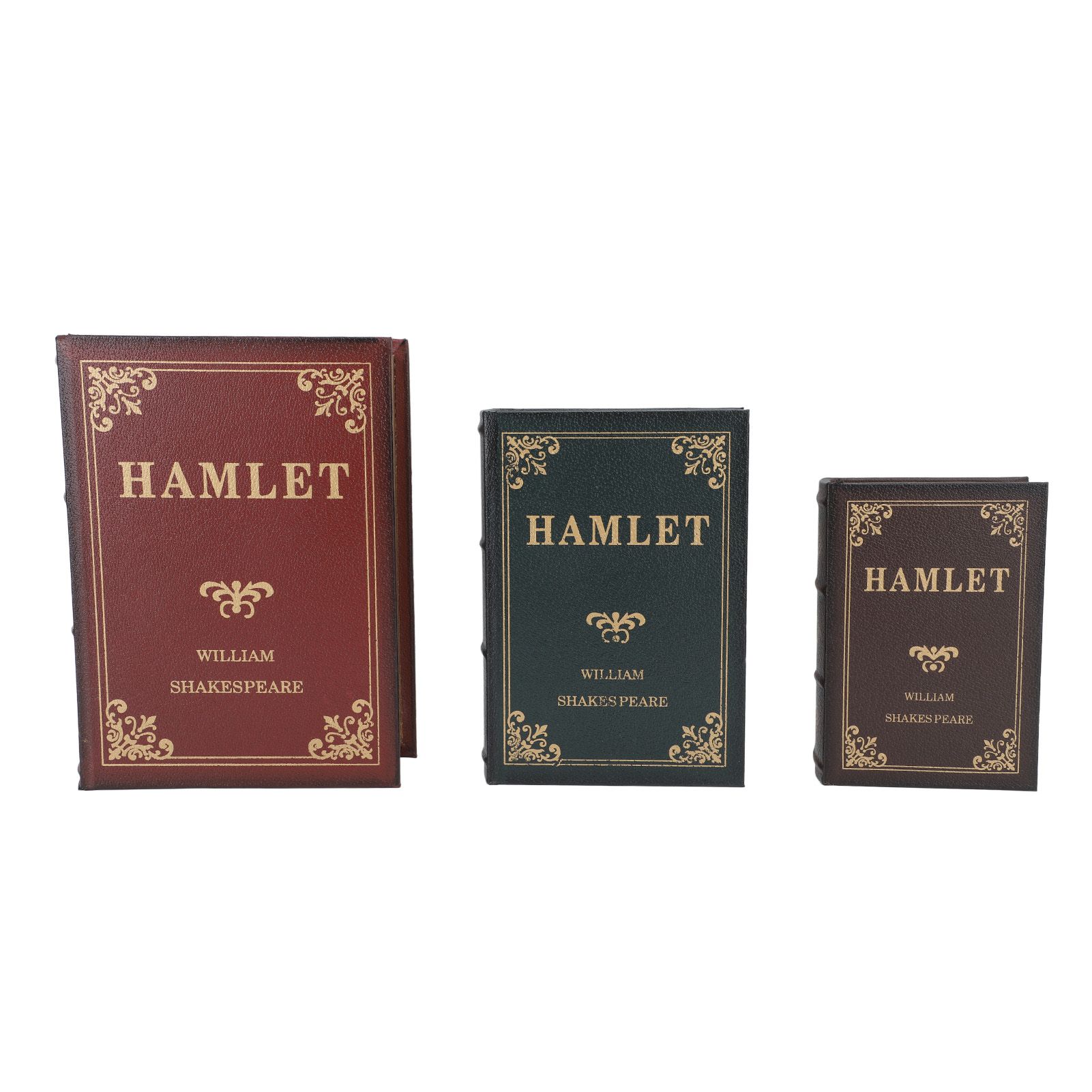 Decorative Vintage Book Shaped Trinket Storage Box Decorative Book Boxes for view 2