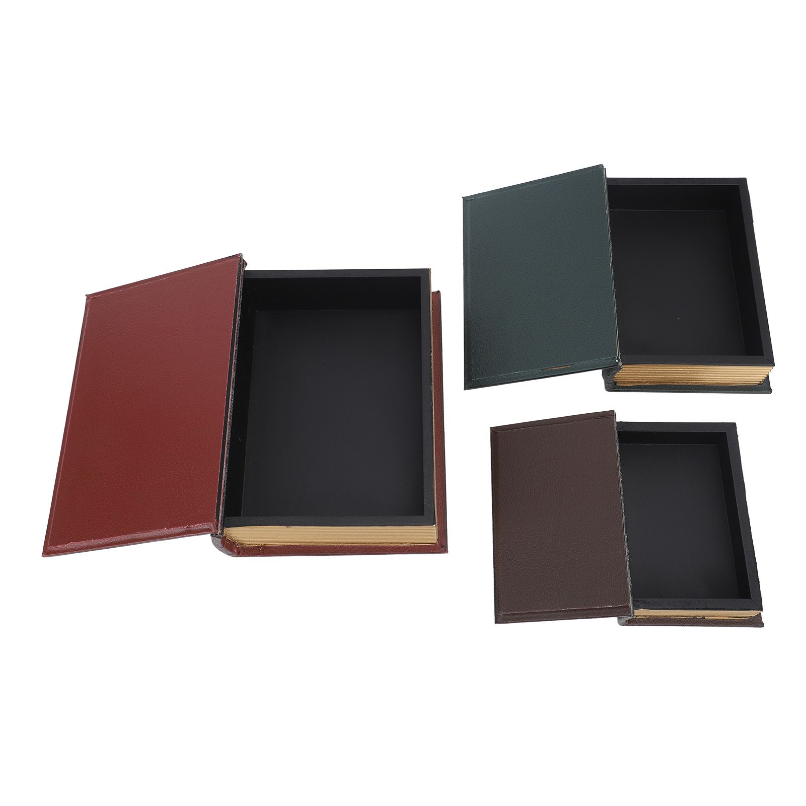 Decorative Vintage Book Shaped Trinket Storage Box Decorative Book Boxes for view 8