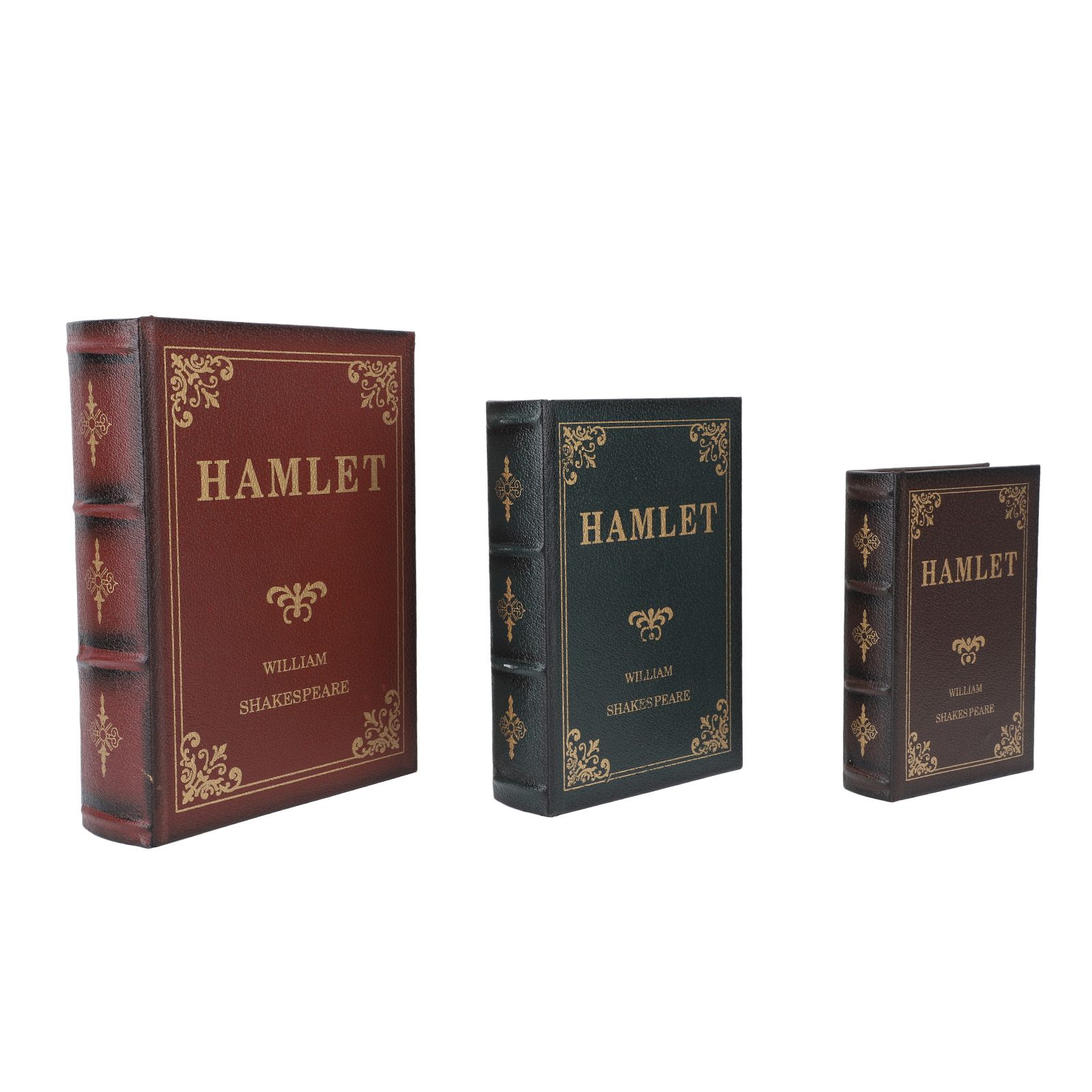 Decorative Vintage Book Shaped Trinket Storage Box Decorative Book Boxes for view 10