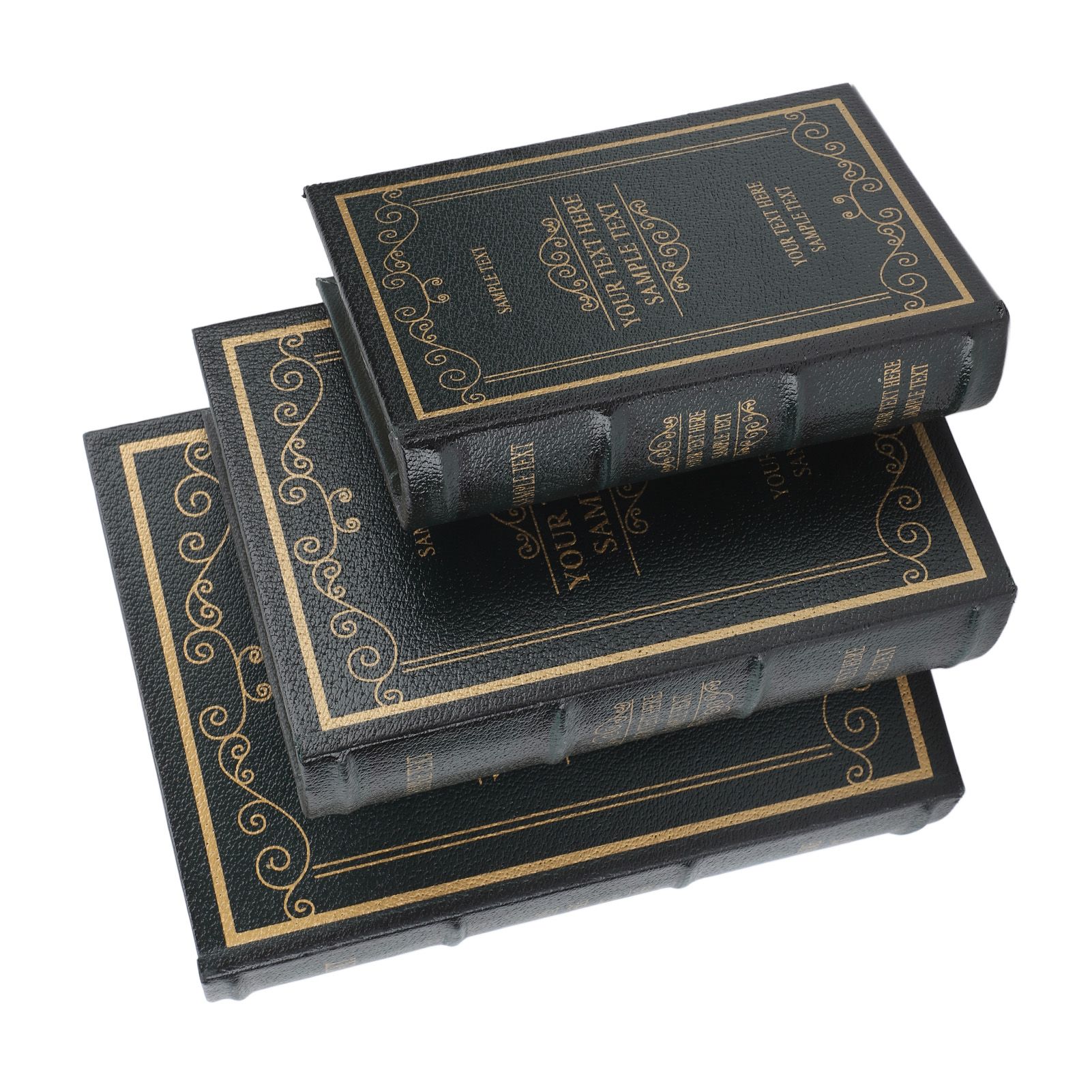 Decorative Vintage Book Shaped Trinket Storage Box Decorative Book Boxes for view 3