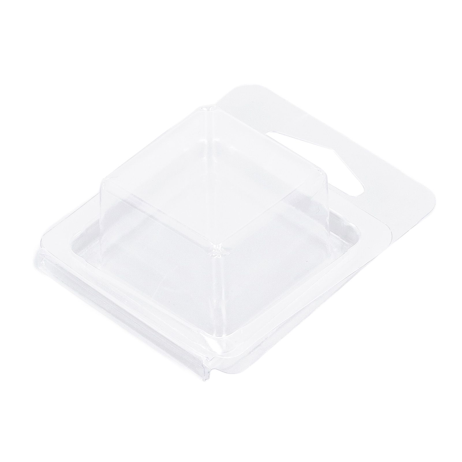 100PCS Wax Melt Molds Calmshell PET Separate Transparent Hanging Hole Empty view 14