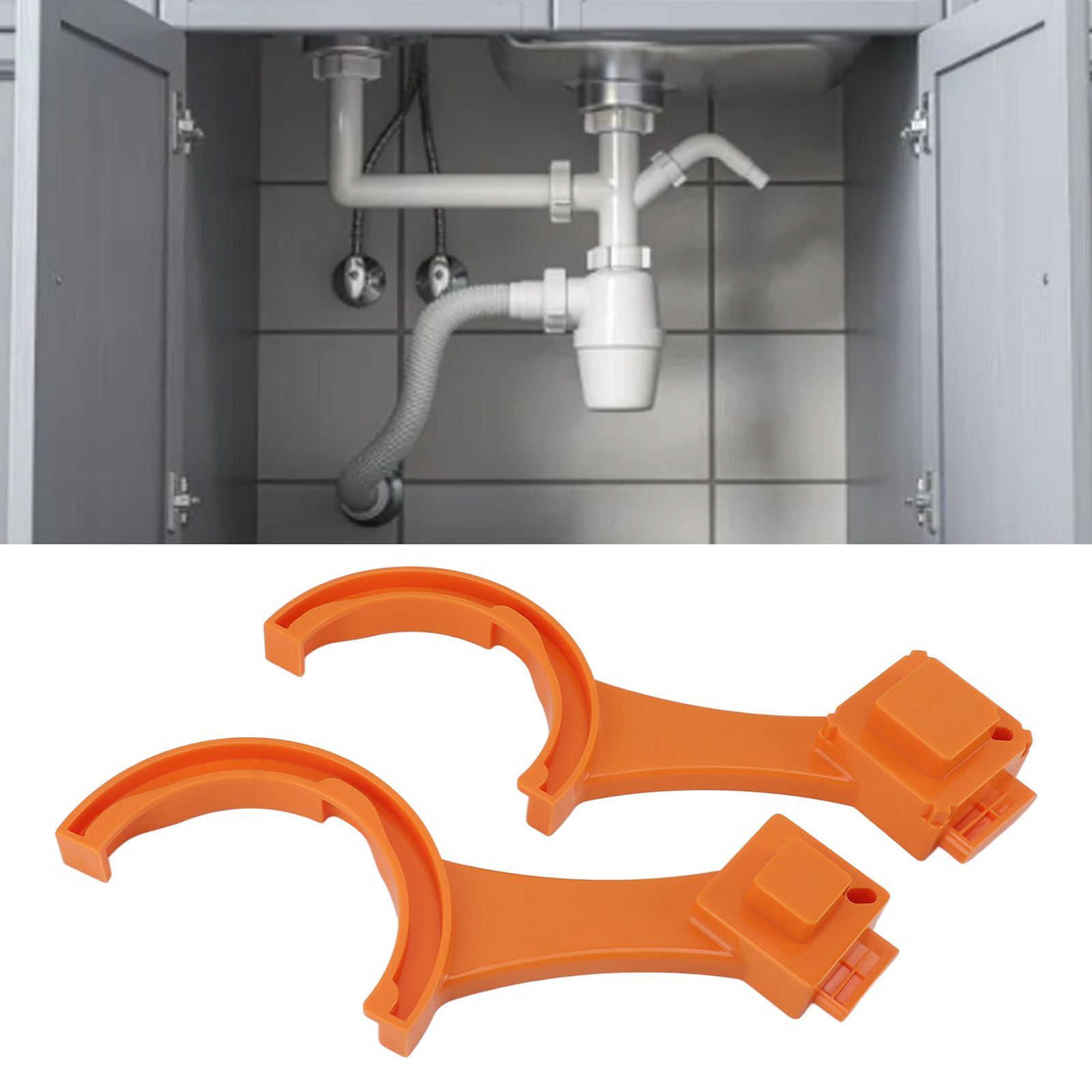 2Pcs RV Sewer Hose Wrench ABS Multi Tool Male Female RV Sewer Fitting Wrench view 11