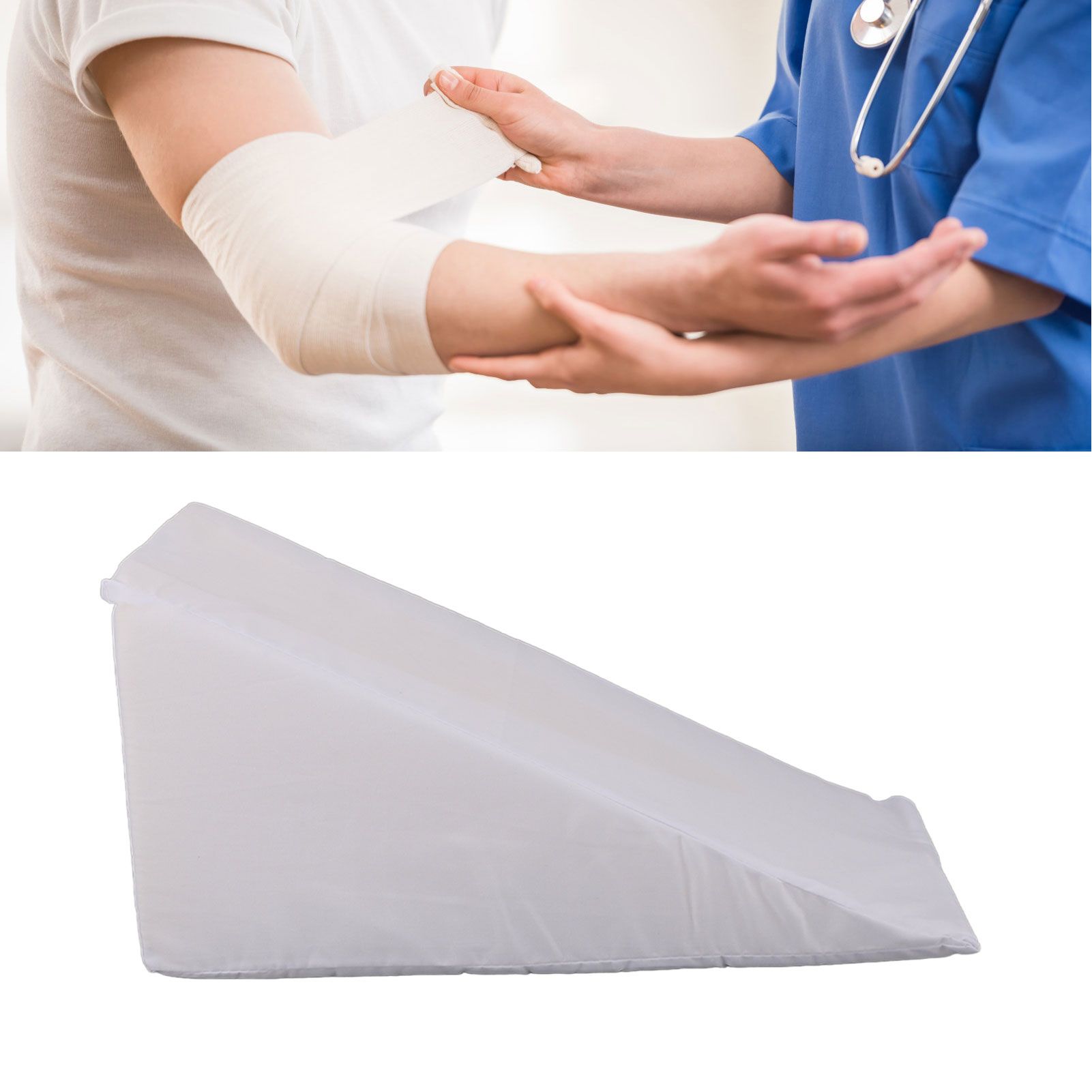 Arm Elevation Pillow Arm Wedge Elevating Pillow for Sleeping Broken Arm view 11
