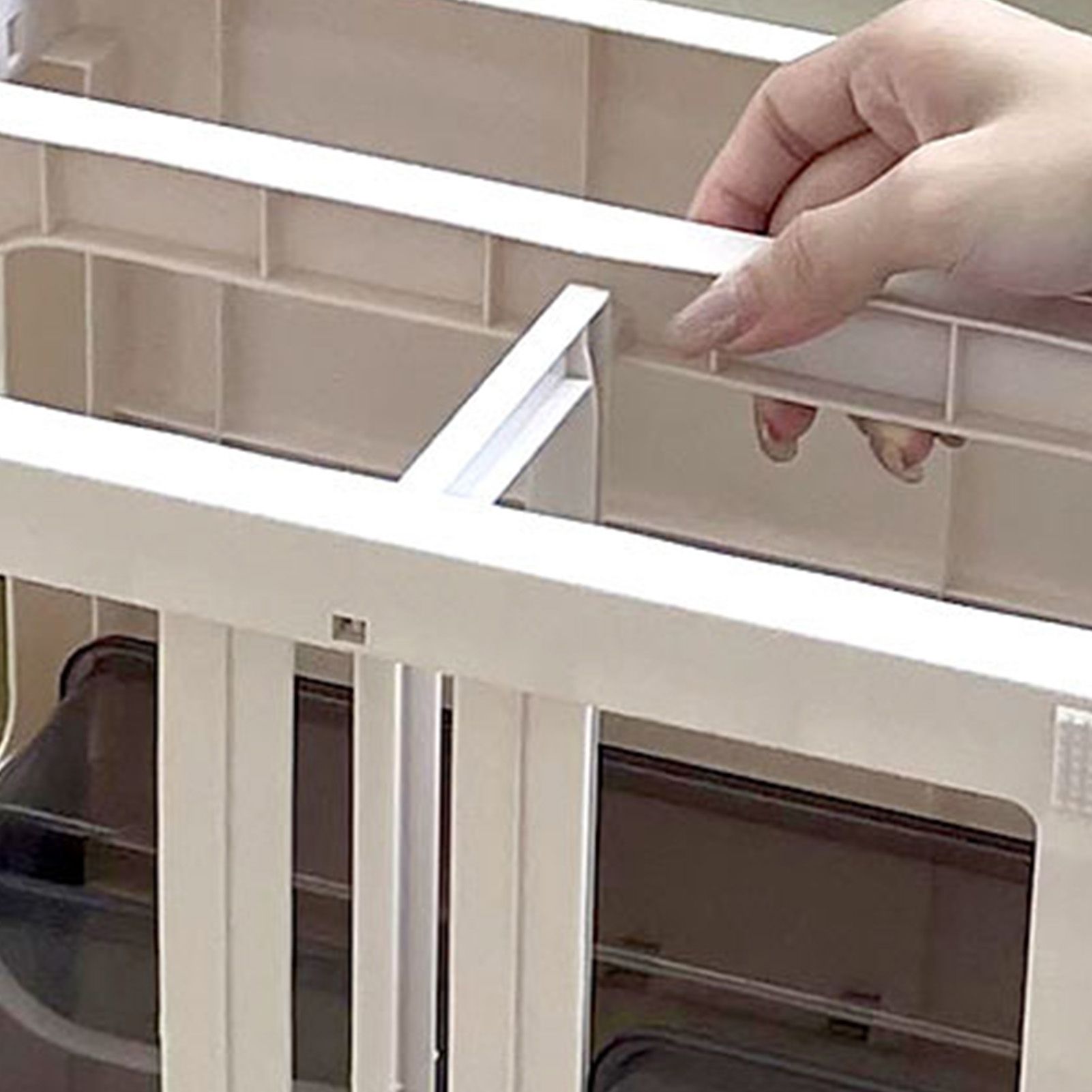 Desk Organizer with Drawer Plastic Desk Storage Box Desktop Organization for view 7