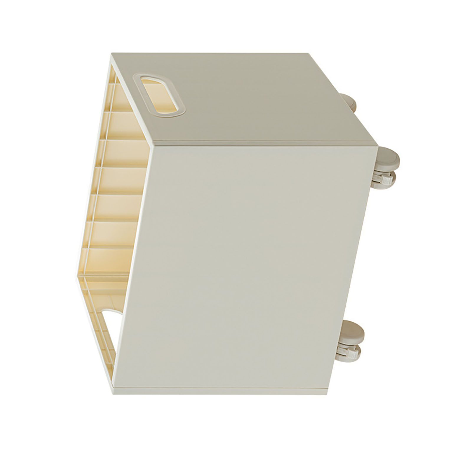Book Storage Box with Dual Side Handles Stackable 50kg Load Bearing view 3