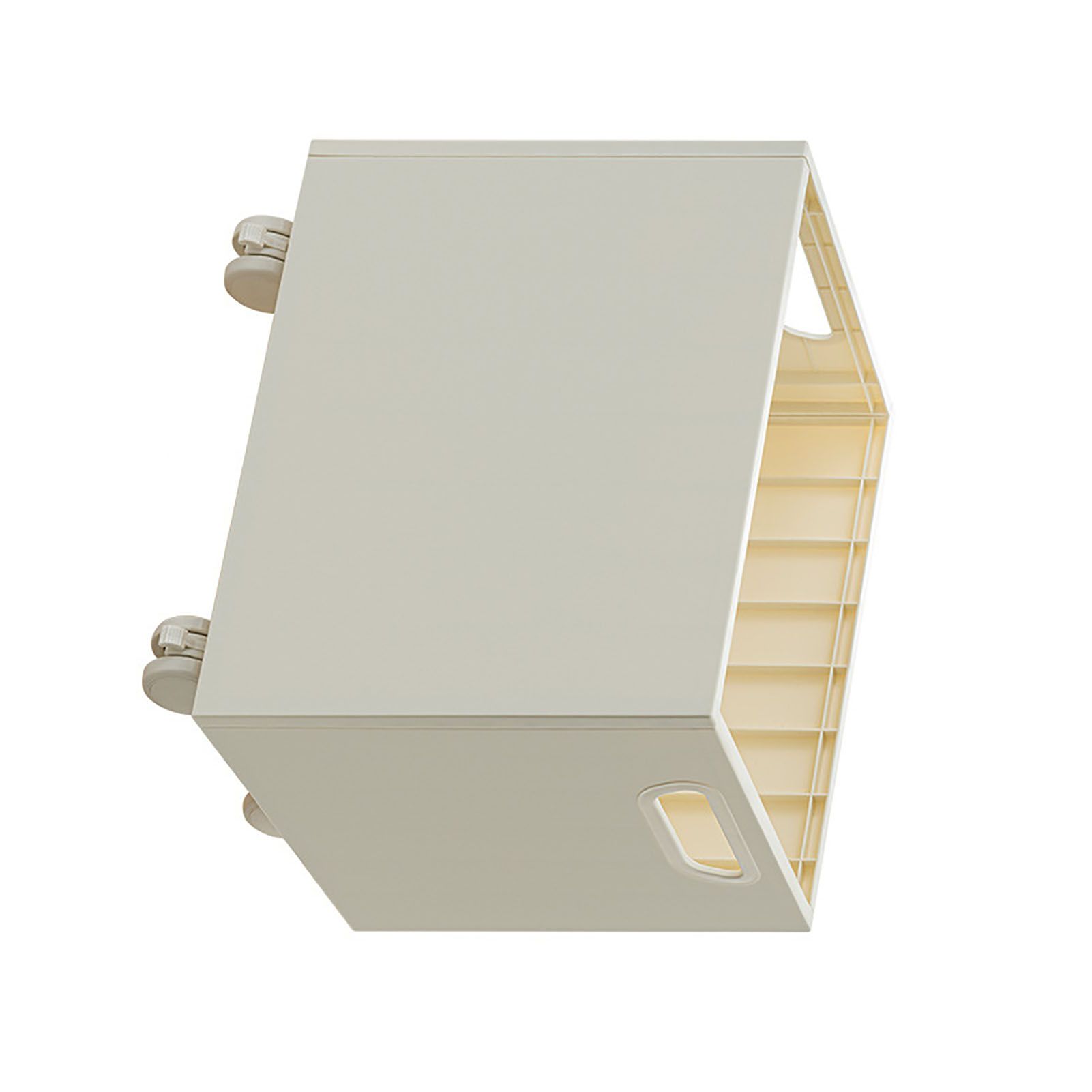Book Storage Box with Dual Side Handles Stackable 50kg Load Bearing view 4