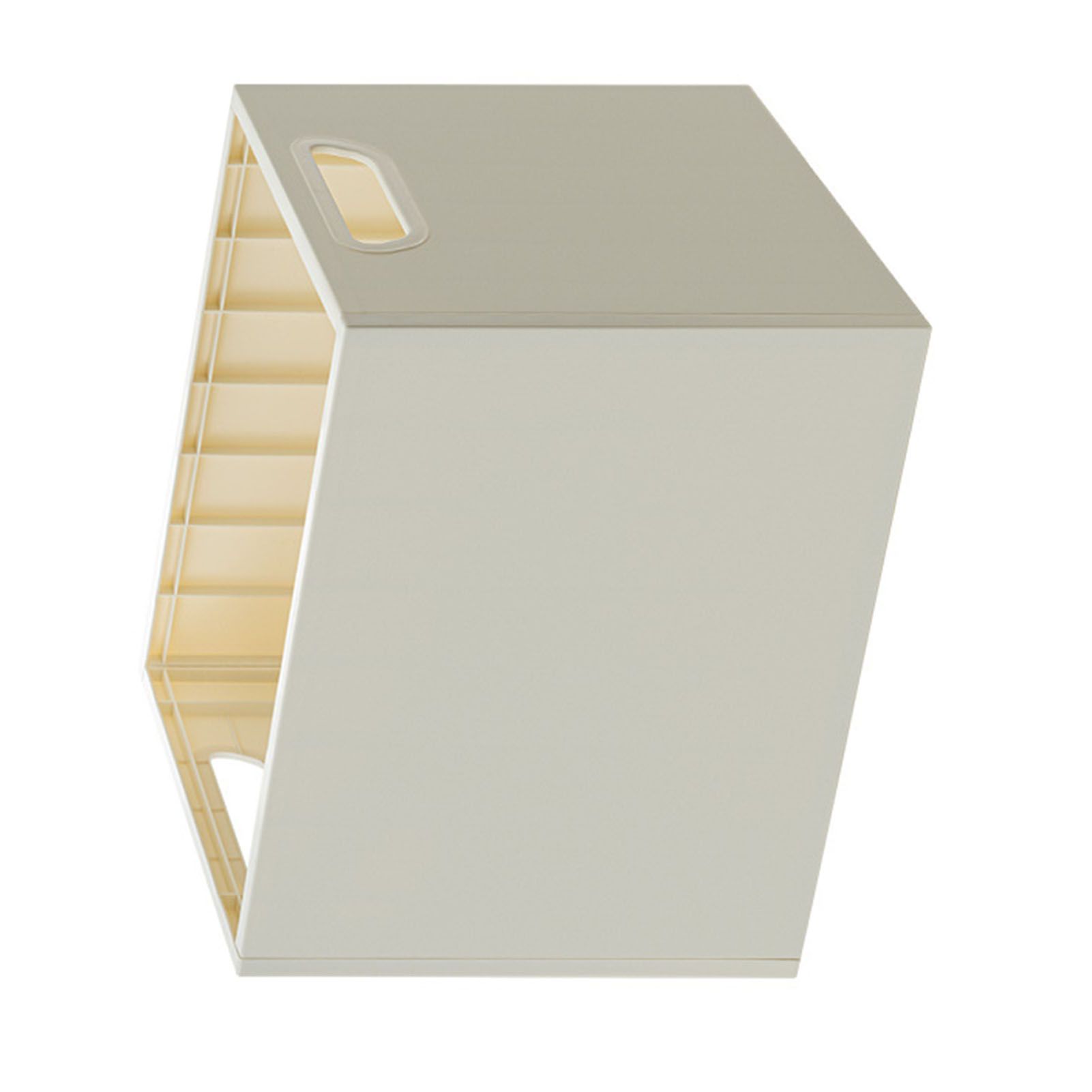 Book Storage Box with Dual Side Handles Stackable 50kg Load Bearing view 2