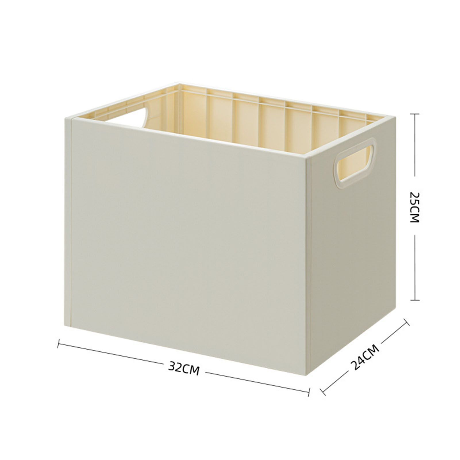 Book Storage Box with Dual Side Handles Stackable 50kg Load Bearing view 10