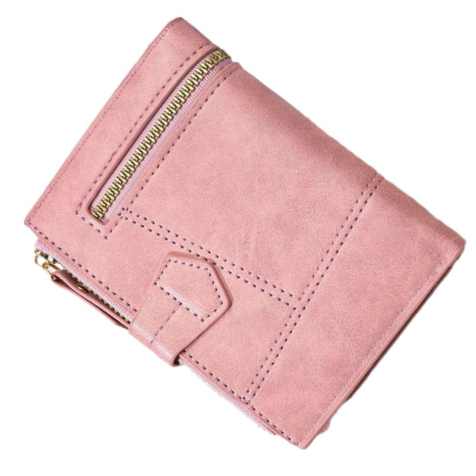 Women Wallet PU Leather Short Small Size Multiple Slots Card Holder Coin Purse view 10