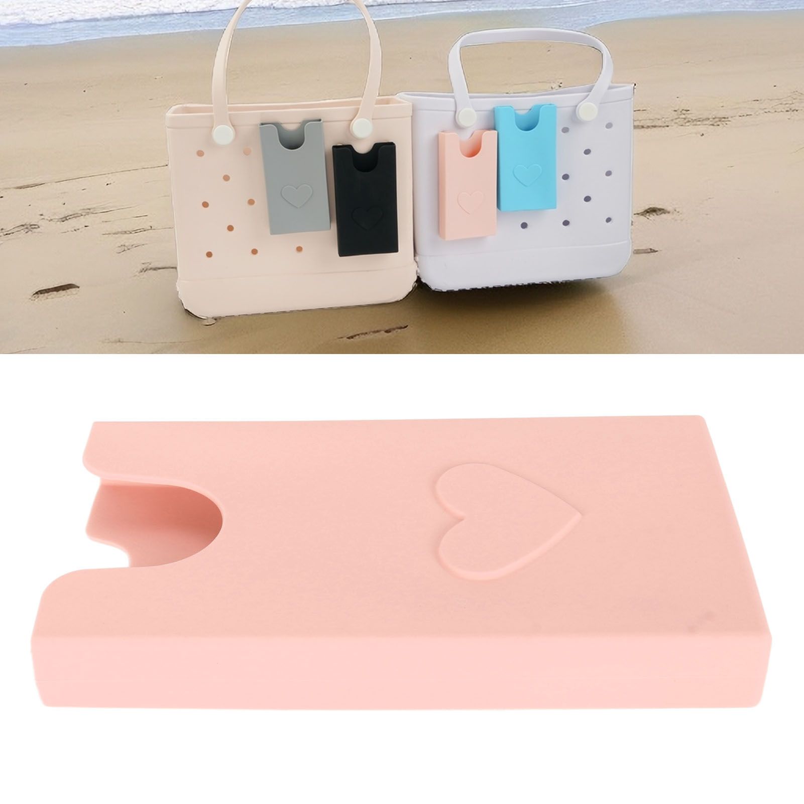Beach Bag Phone Holder Silicone Phone Case Wallet Holder Insert Accessory view 12