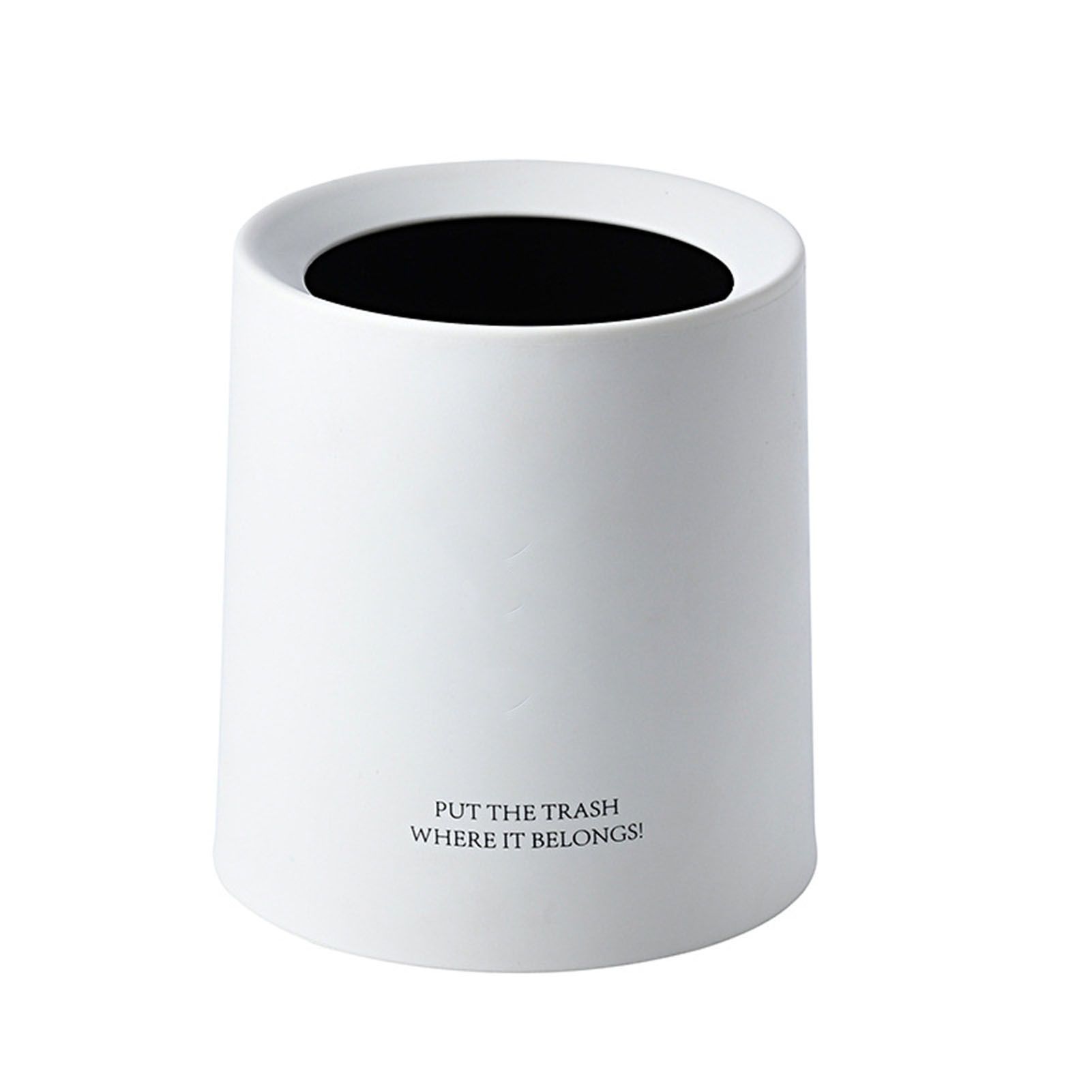 Desktop Trash Can Animal Pattern Cute Portable Mini Waste Basket for Study