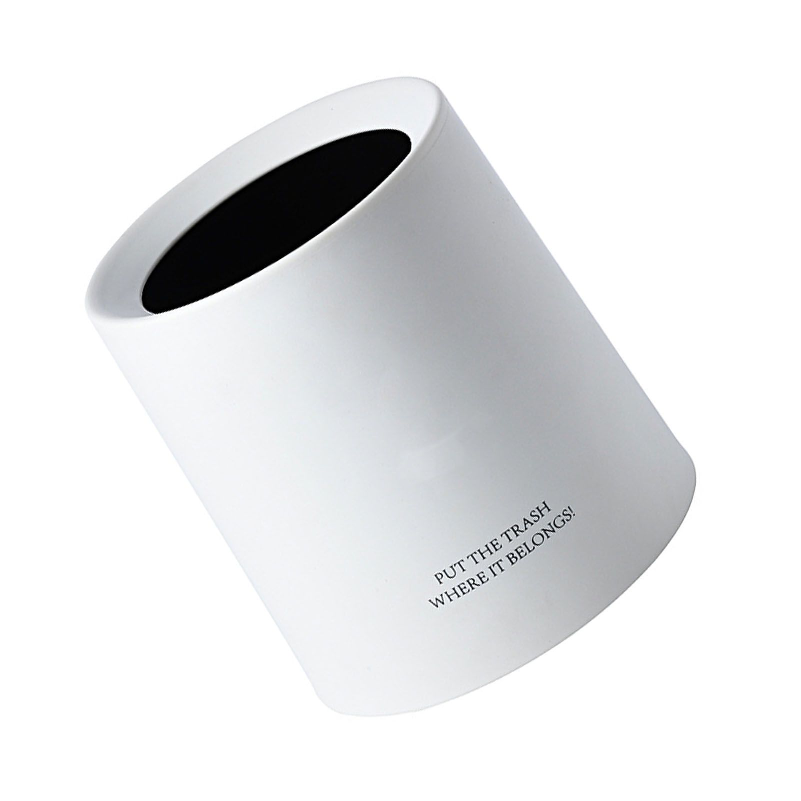 Desktop Trash Can Animal Pattern Cute Portable Mini Waste Basket for Study view 4
