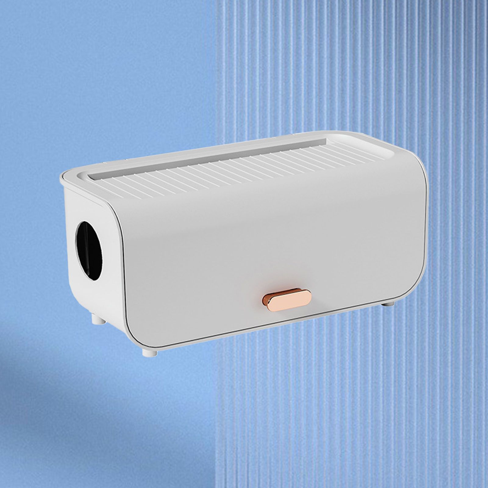 Cable Management Box Plastic Easy Assemble Safety Protection Cord Organizer view 5