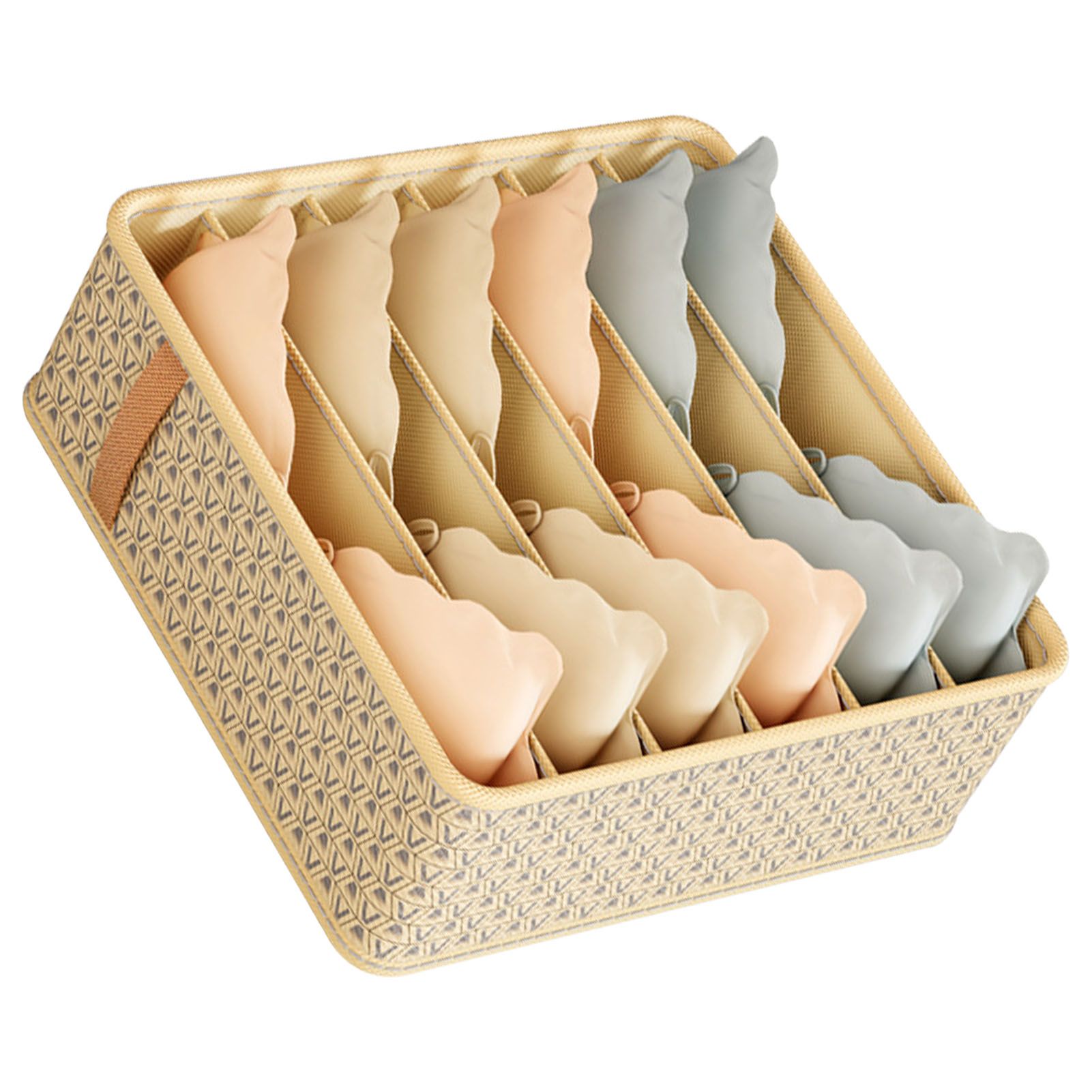 Closet Drawer Organizer Dividers Fabric Dresser Closet Organizers Storage Bins view 2