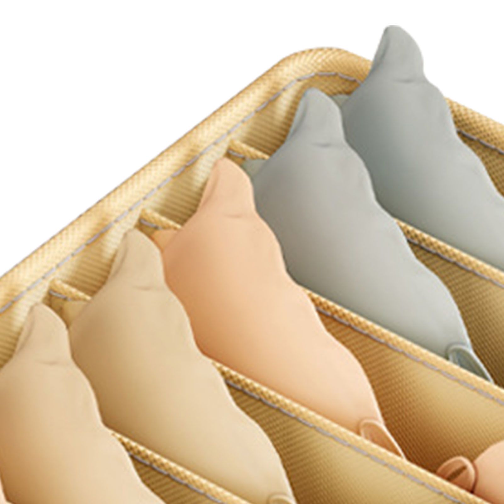 Closet Drawer Organizer Dividers Fabric Dresser Closet Organizers Storage Bins view 8