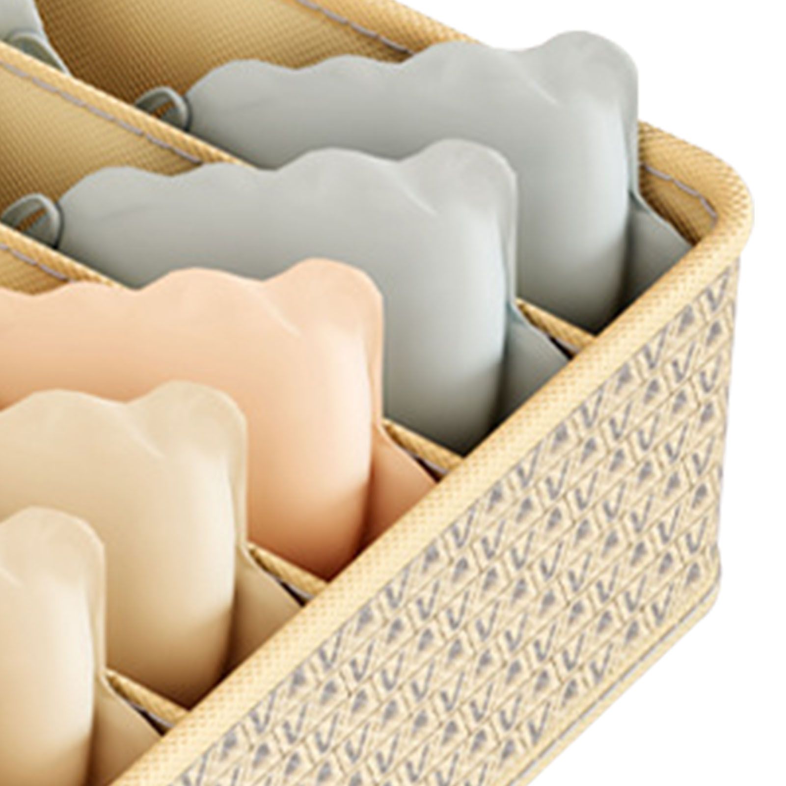 Closet Drawer Organizer Dividers Fabric Dresser Closet Organizers Storage Bins view 9