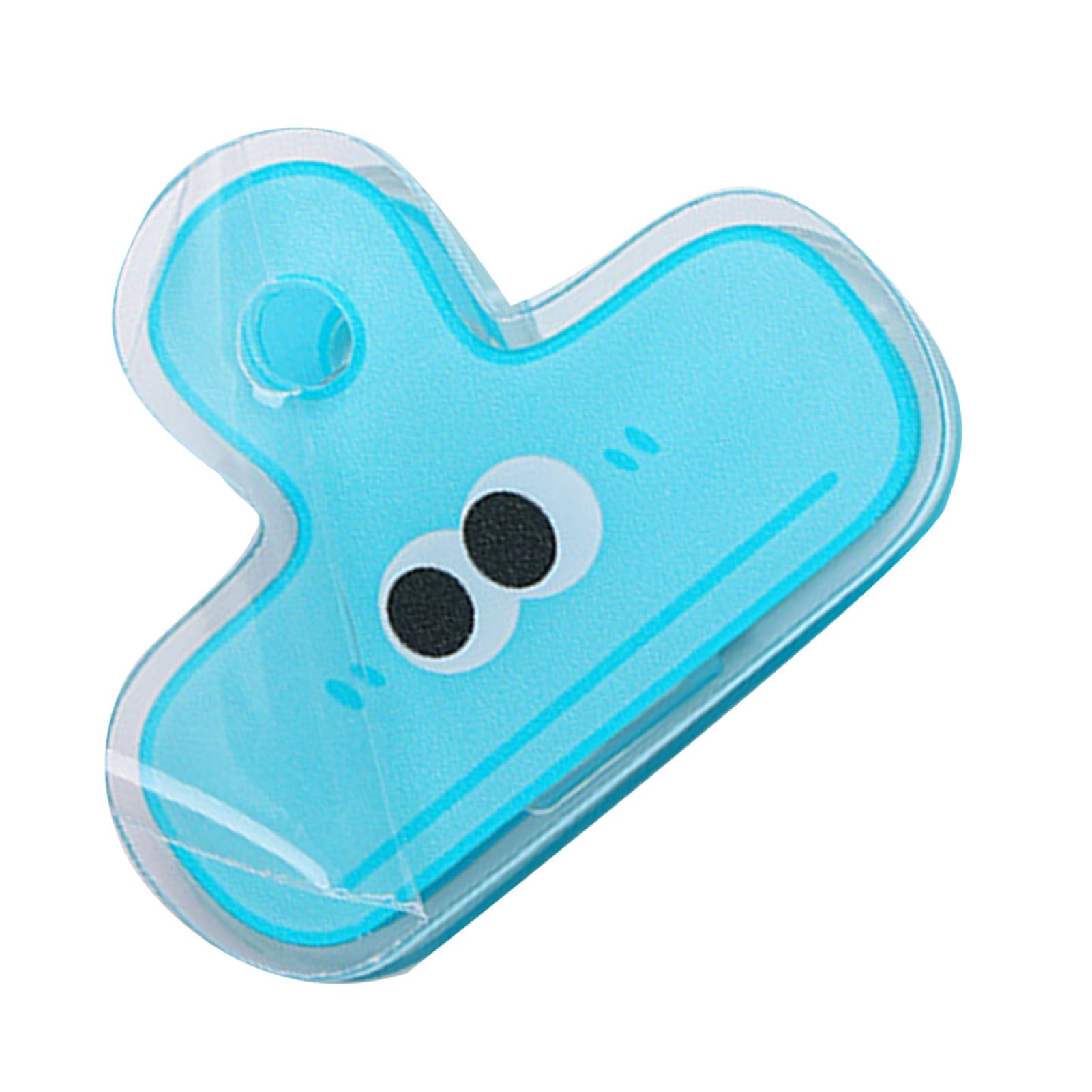 Stationery Clip Plastic Cute Cartoon Double Sided Multifunctional Long Tail view 2