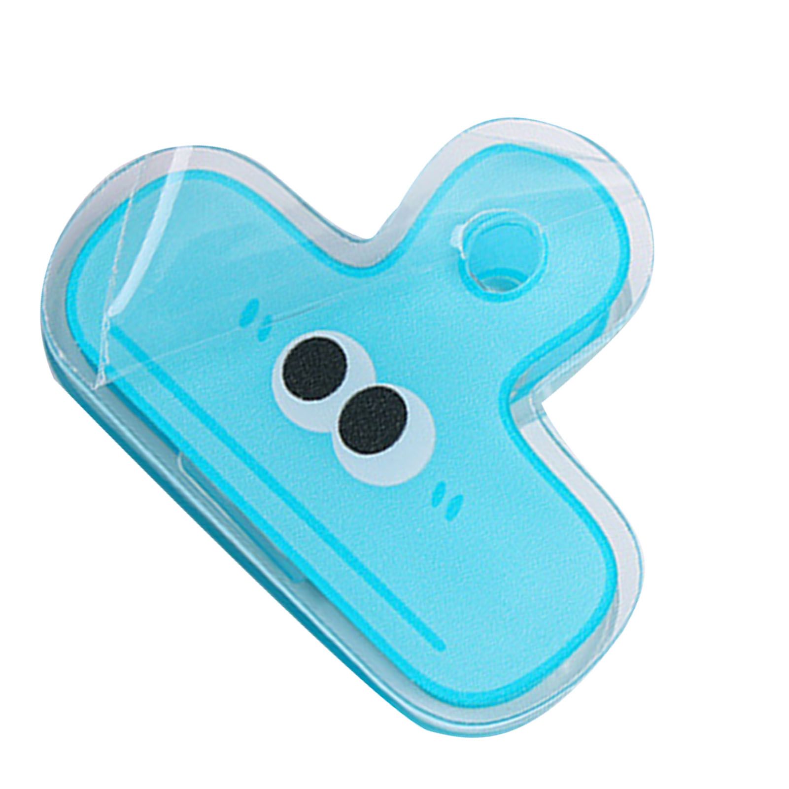 Stationery Clip Plastic Cute Cartoon Double Sided Multifunctional Long Tail view 3