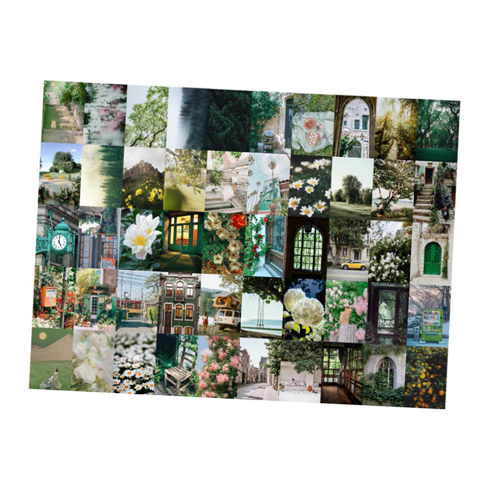 50PCS Nature Landscape Stickers Decorative Aesthetic Travel Scenery view 2