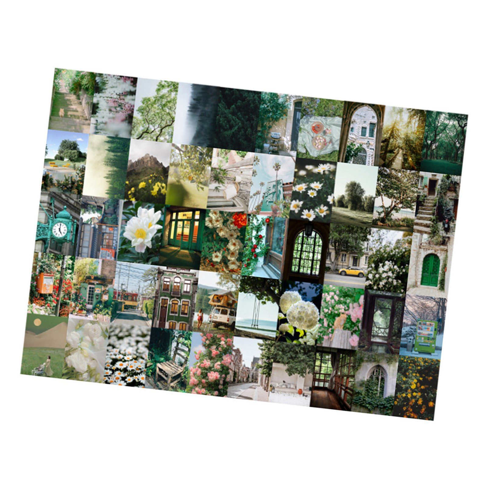 50PCS Nature Landscape Stickers Decorative Aesthetic Travel Scenery view 3