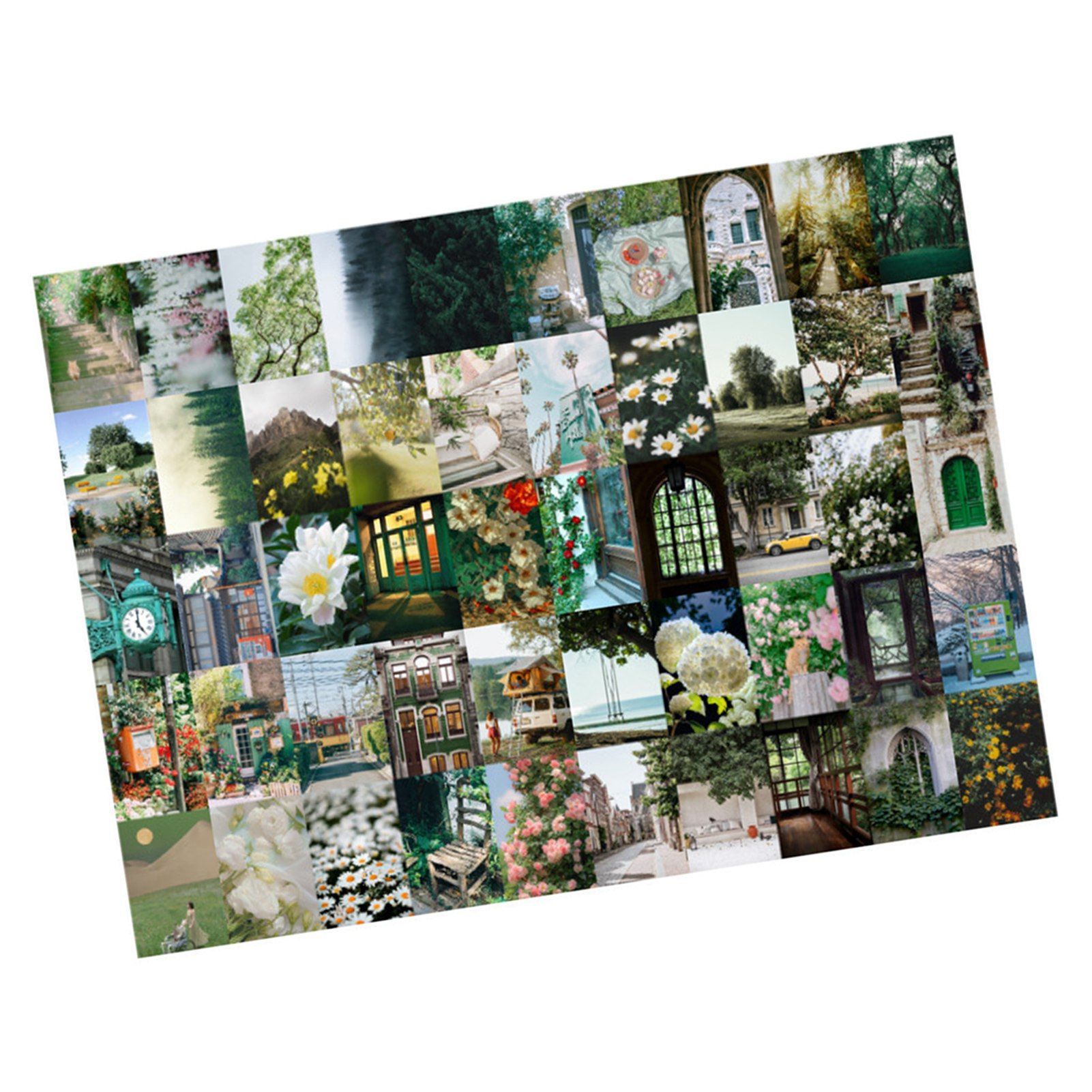 50PCS Nature Landscape Stickers Decorative Aesthetic Travel Scenery view 4