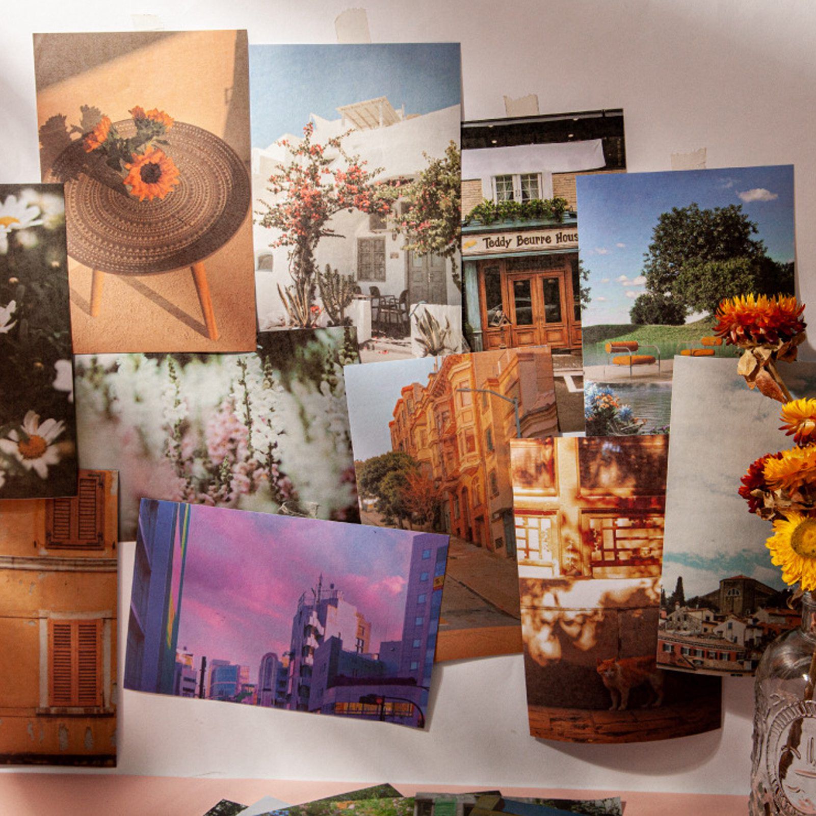 50PCS Nature Landscape Stickers Decorative Aesthetic Travel Scenery view 5