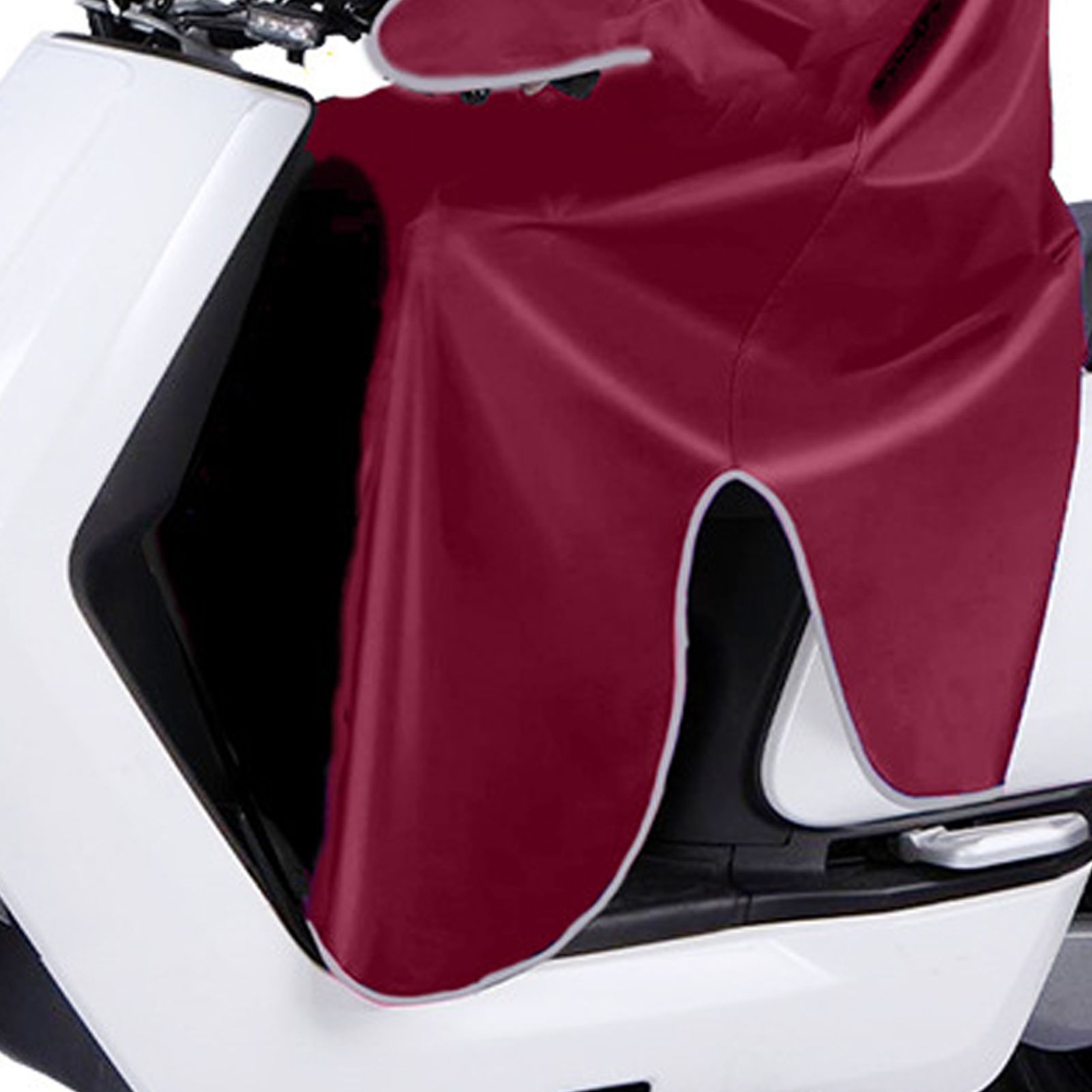 Electric Bike Raincoat Enlarged Protection Oxford Cloth Adults Sleeve Rain view 9