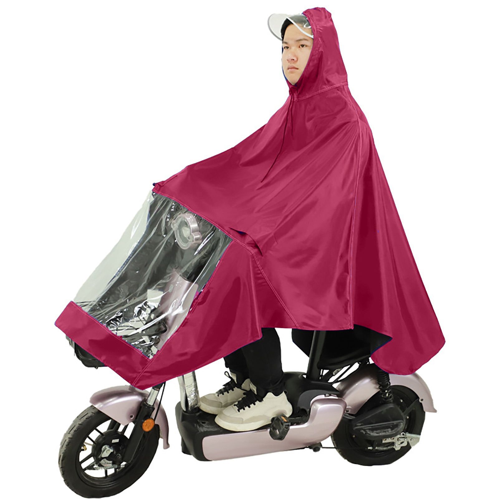 Motorcycle Rain Poncho Rainstorm Protection Unisex Single Oxford Cloth