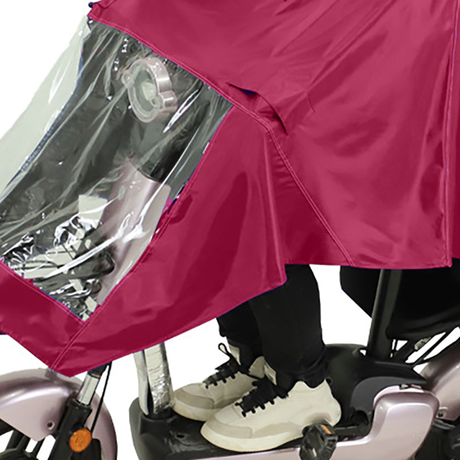 Motorcycle Rain Poncho Rainstorm Protection Unisex Single Oxford Cloth view 7