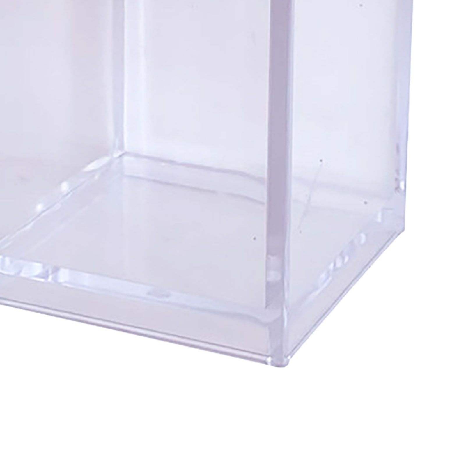 Acrylic Pencil Pen Holder Cup Transparent Clear Makeup Brush Storage Box view 8