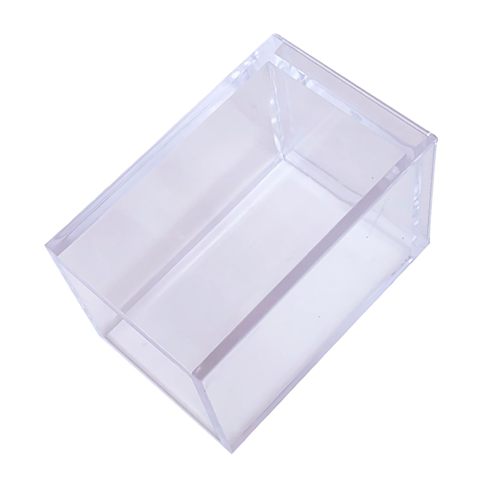 Acrylic Pencil Pen Holder Cup Transparent Clear Makeup Brush Storage Box view 11