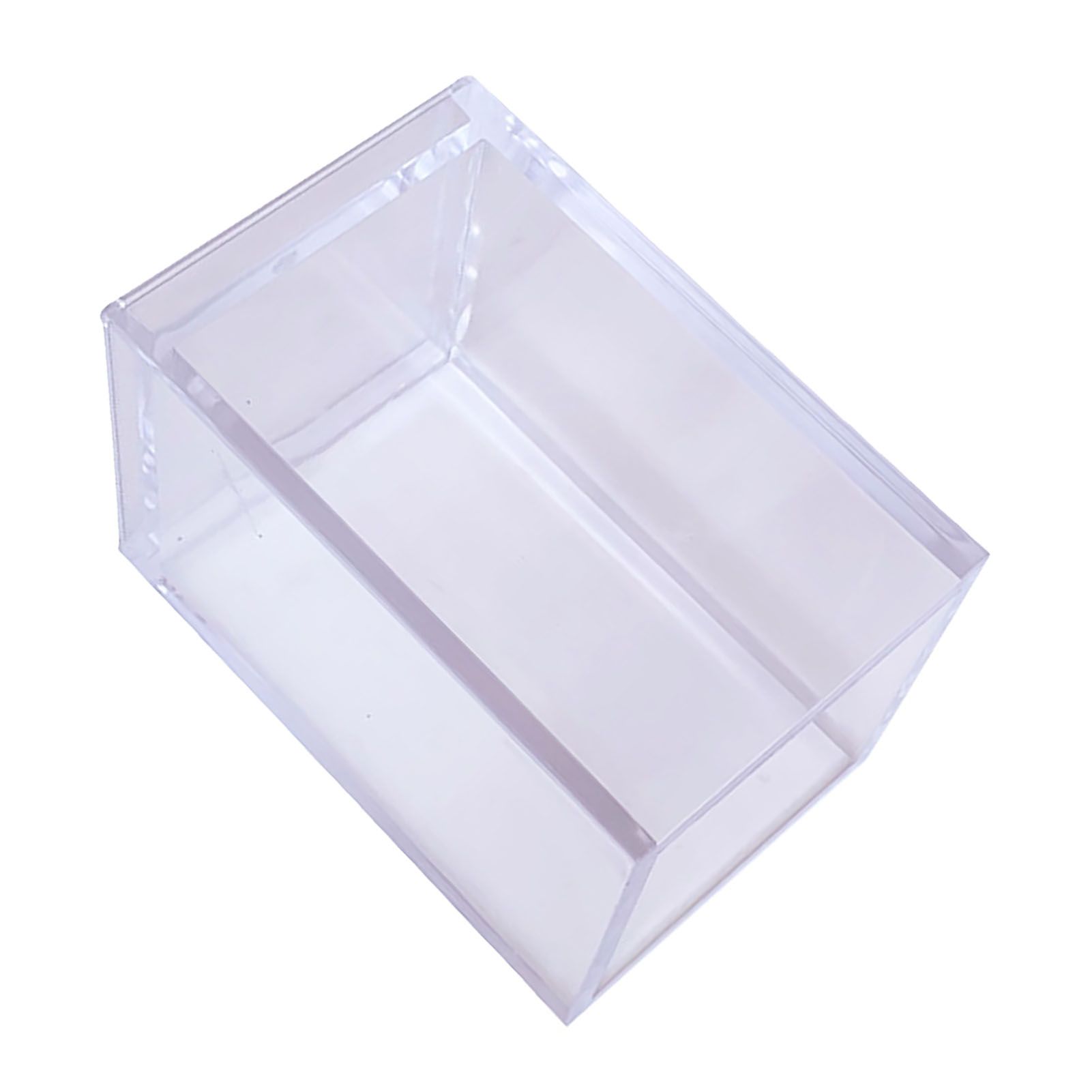 Acrylic Pencil Pen Holder Cup Transparent Clear Makeup Brush Storage Box view 12