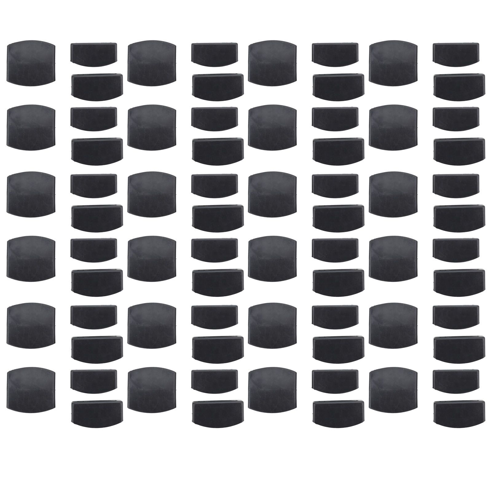 72Pcs Plastic Bed Slat End Caps Holders Centre Caps Plastic Connector view 6
