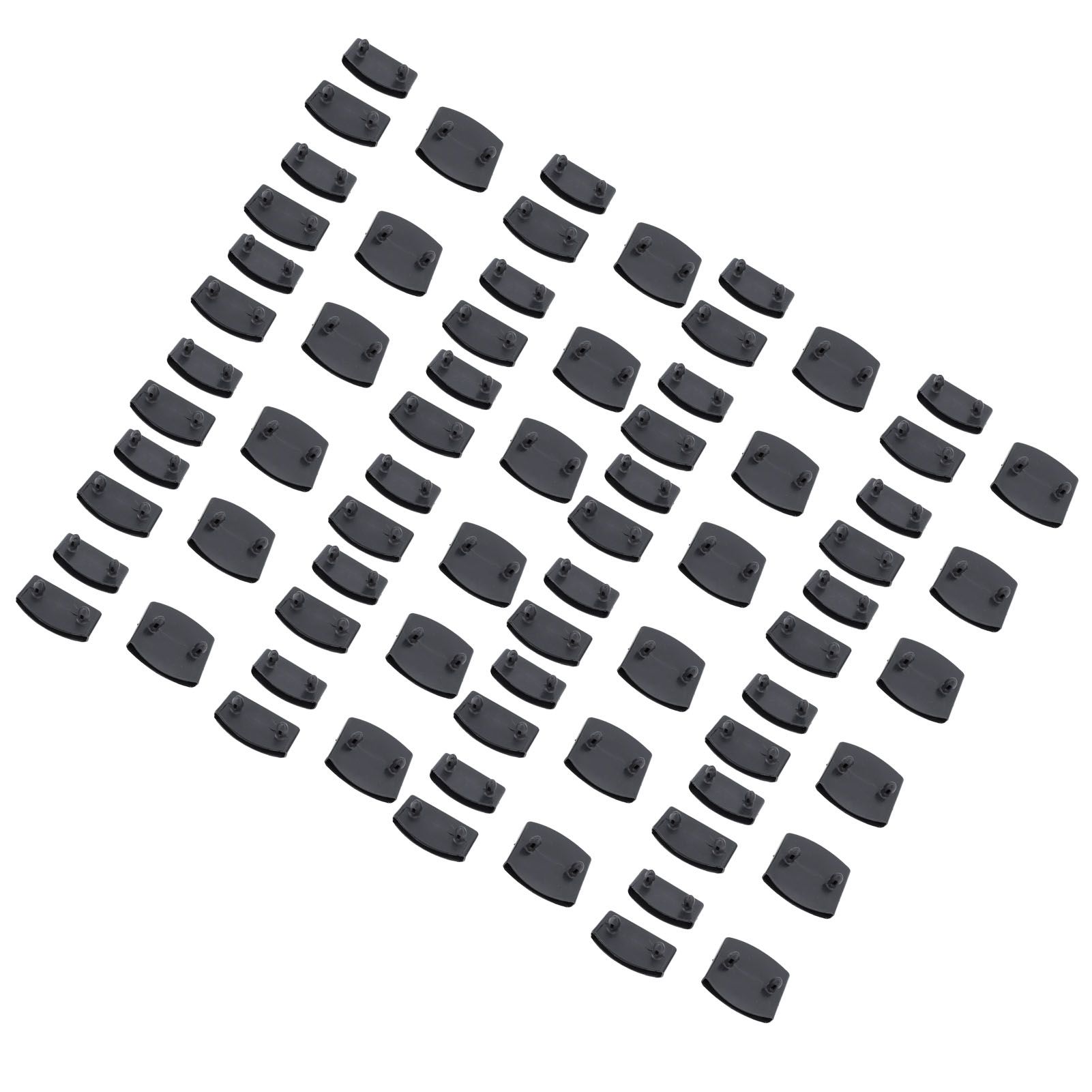 72Pcs Plastic Bed Slat End Caps Holders Centre Caps Plastic Connector view 8