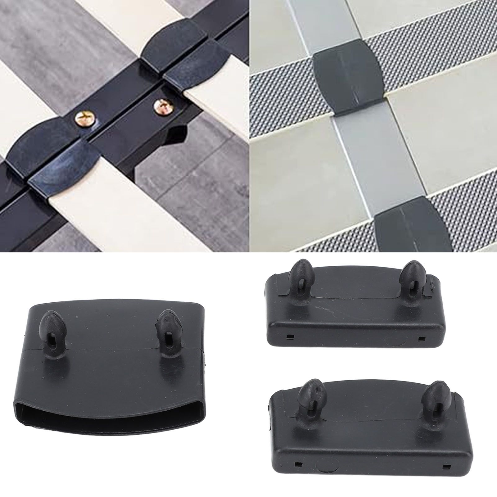 72Pcs Plastic Bed Slat End Caps Holders Centre Caps Plastic Connector view 12
