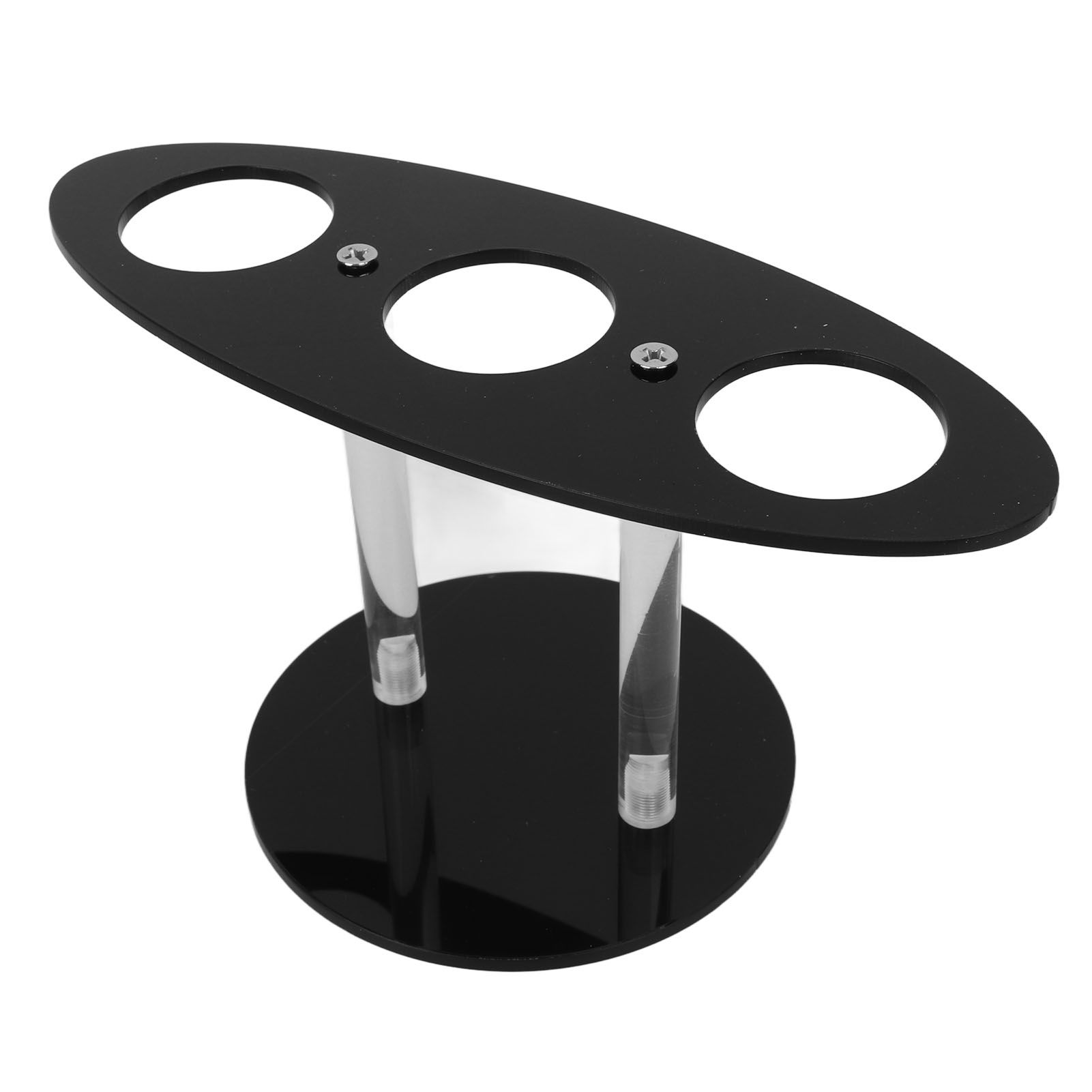 Ice Cream Cone Holder Stand Acrylic 3 Holes Hand Roll Sushi Display Stand for view 5