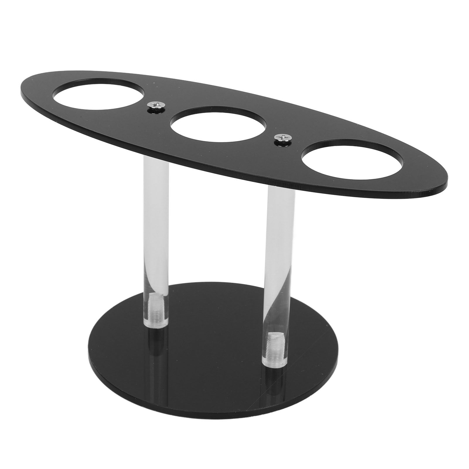 Ice Cream Cone Holder Stand Acrylic 3 Holes Hand Roll Sushi Display Stand for view 8