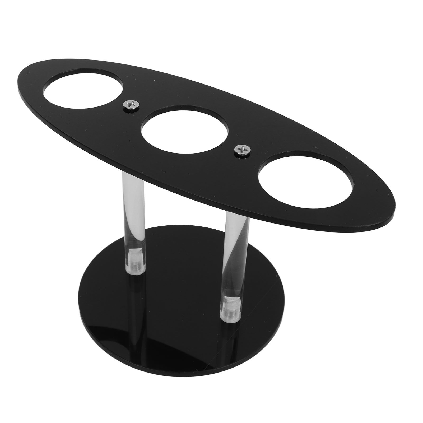 Ice Cream Cone Holder Stand Acrylic 3 Holes Hand Roll Sushi Display Stand for view 9