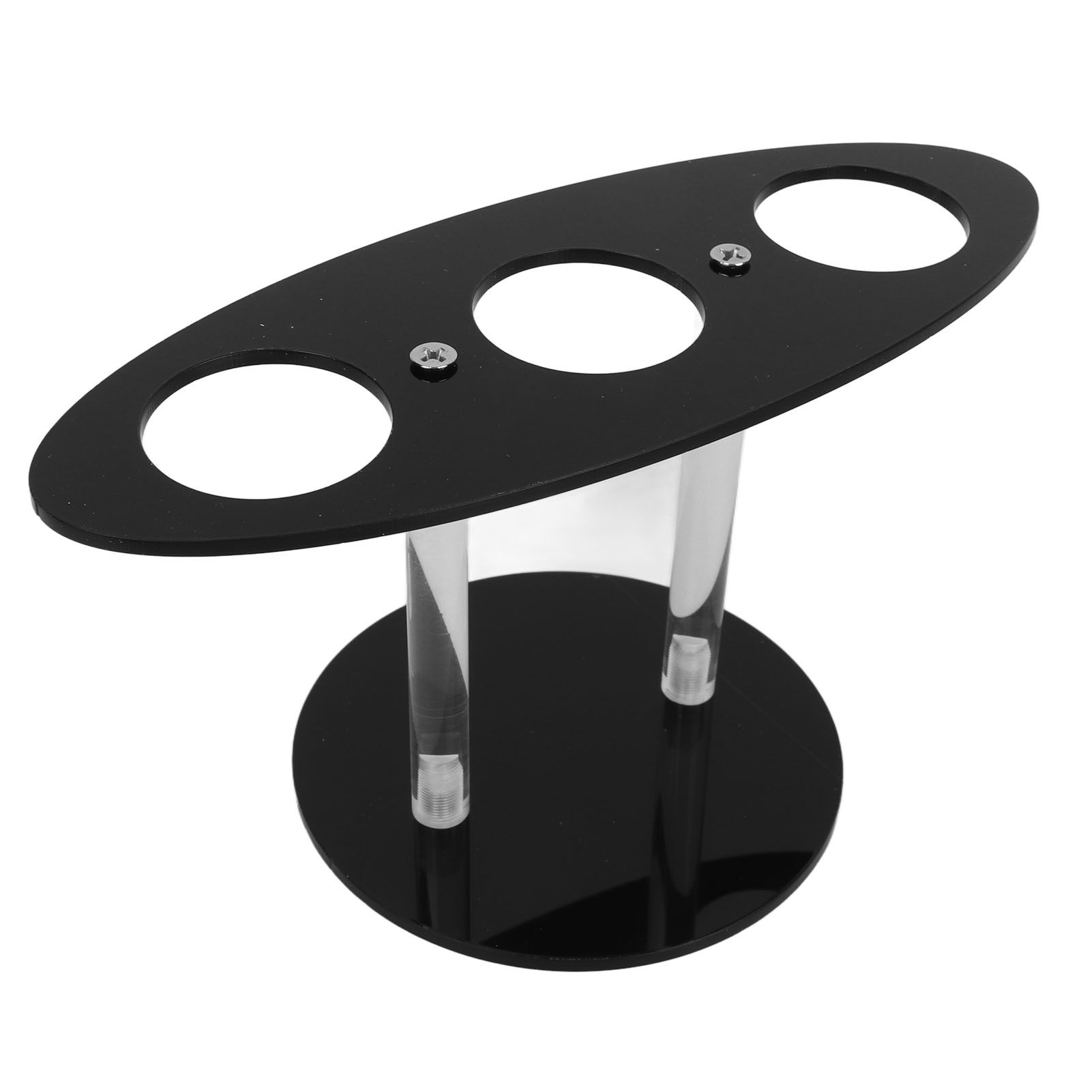Ice Cream Cone Holder Stand Acrylic 3 Holes Hand Roll Sushi Display Stand for view 10