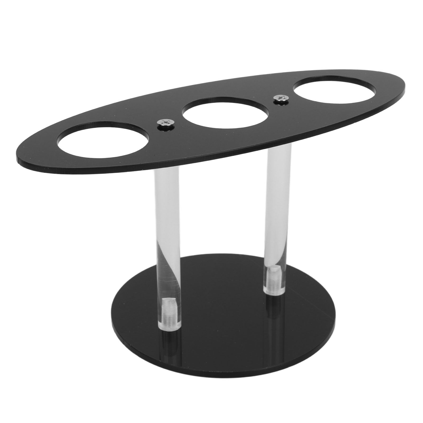 Ice Cream Cone Holder Stand Acrylic 3 Holes Hand Roll Sushi Display Stand for view 14