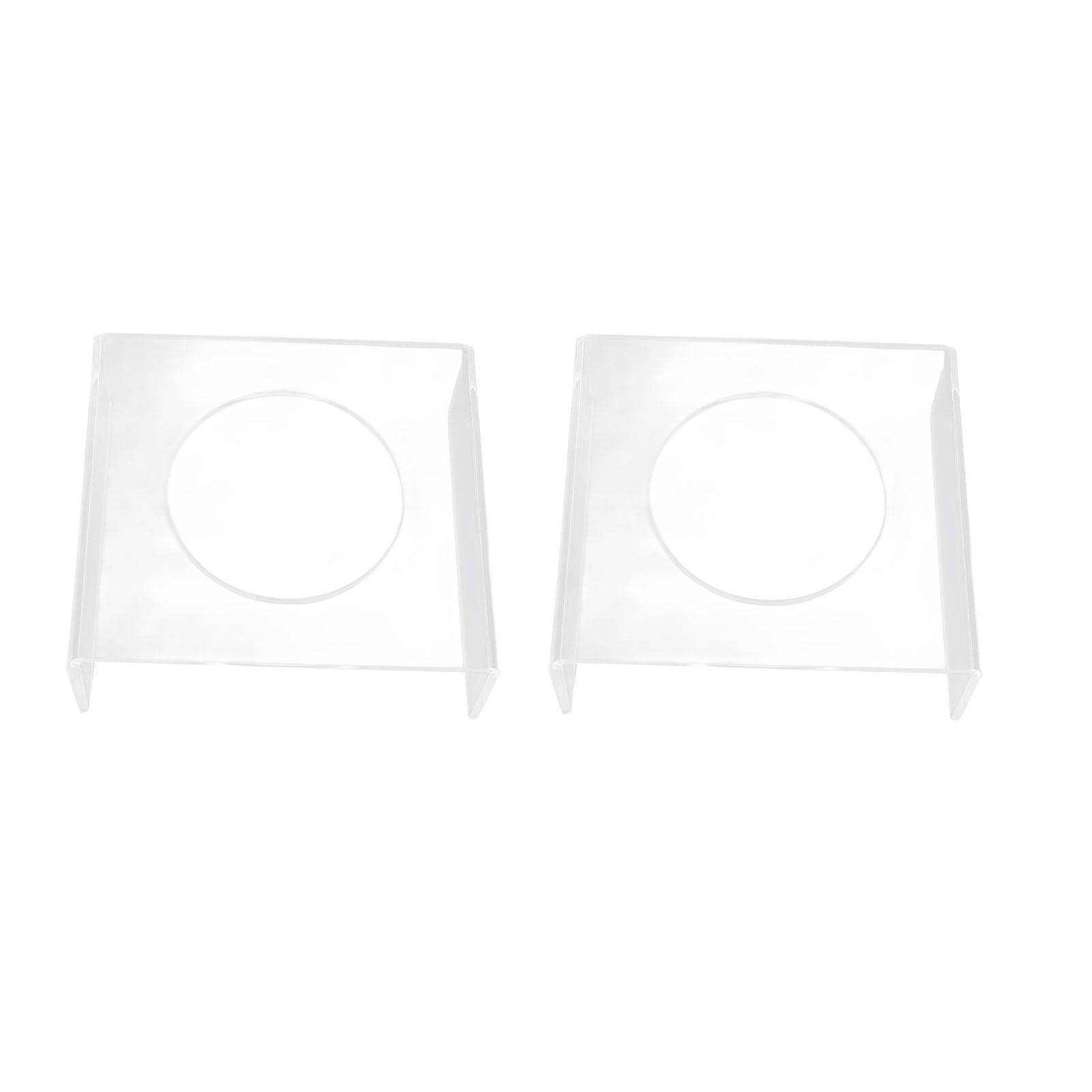 2PCS Football Stand Clear Display Holder Acrylic Stable Support Anti Scratch view 3