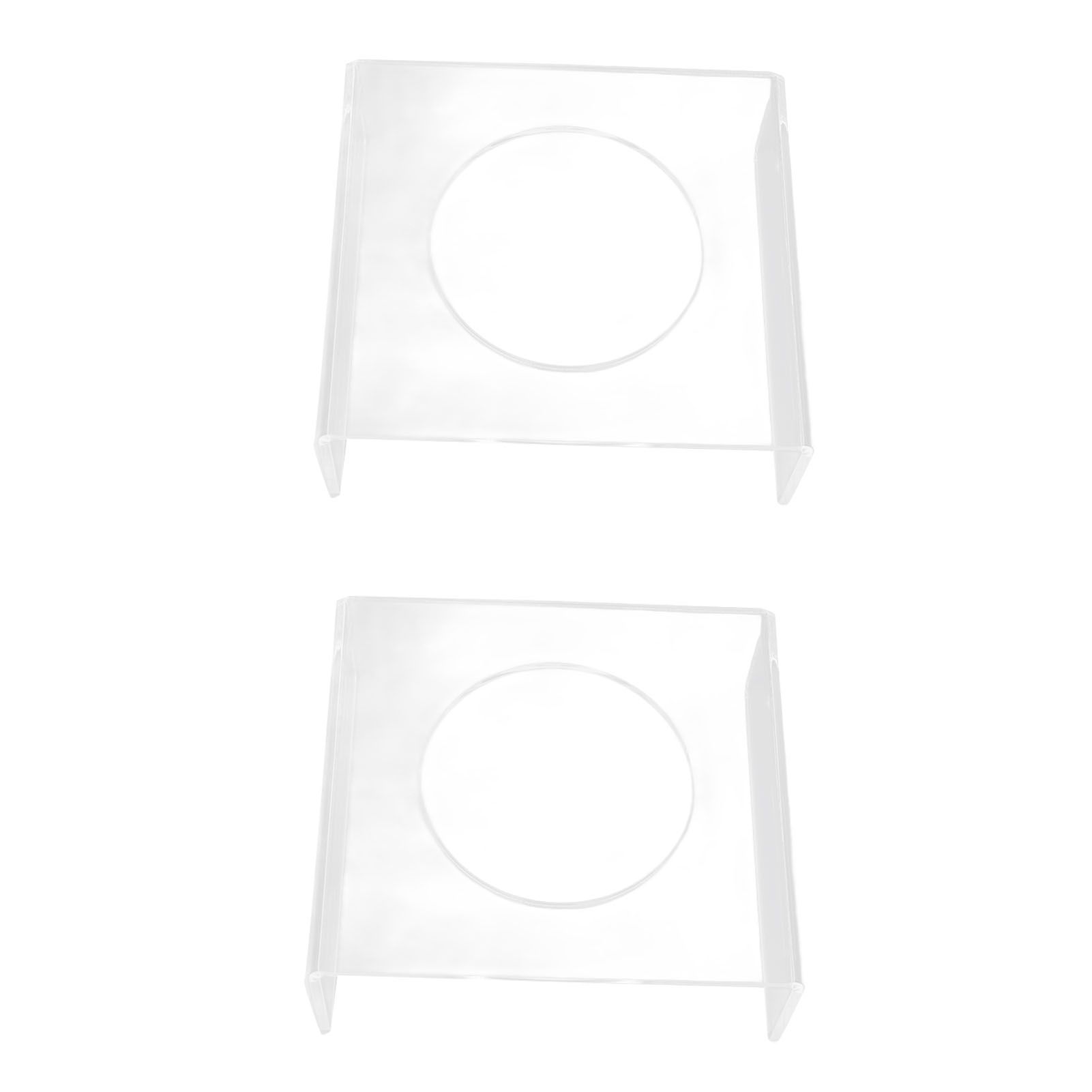 2PCS Football Stand Clear Display Holder Acrylic Stable Support Anti Scratch view 8