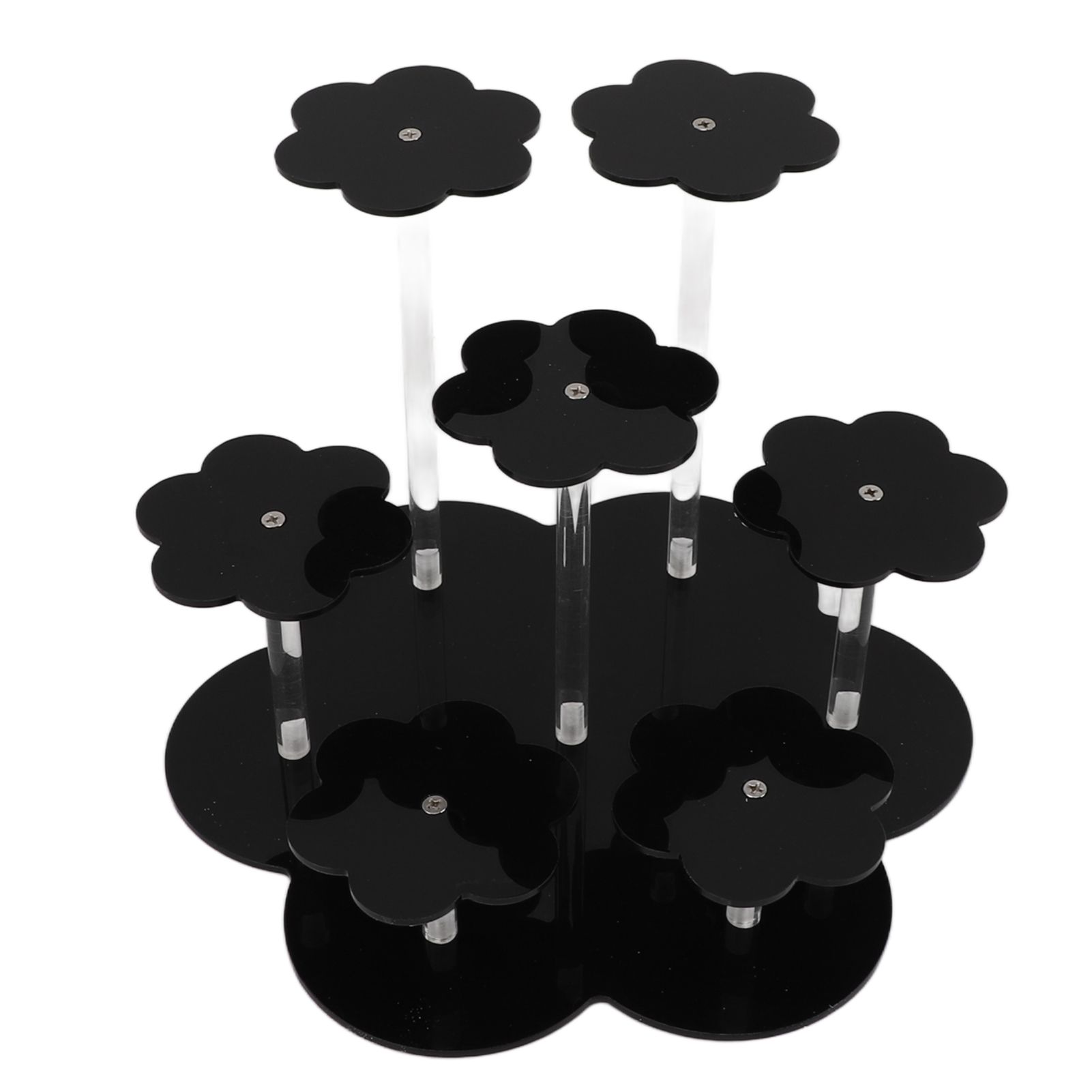 Acrylic Display Stand Figures Perfume Organizers Storage Risers Cupcake view 2