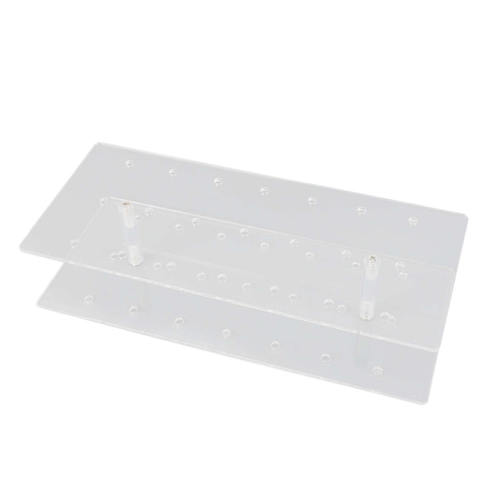 Cake Pop Stand 21 Holes Clear Acrylic Lollipop Display Holder for Weddings view 3