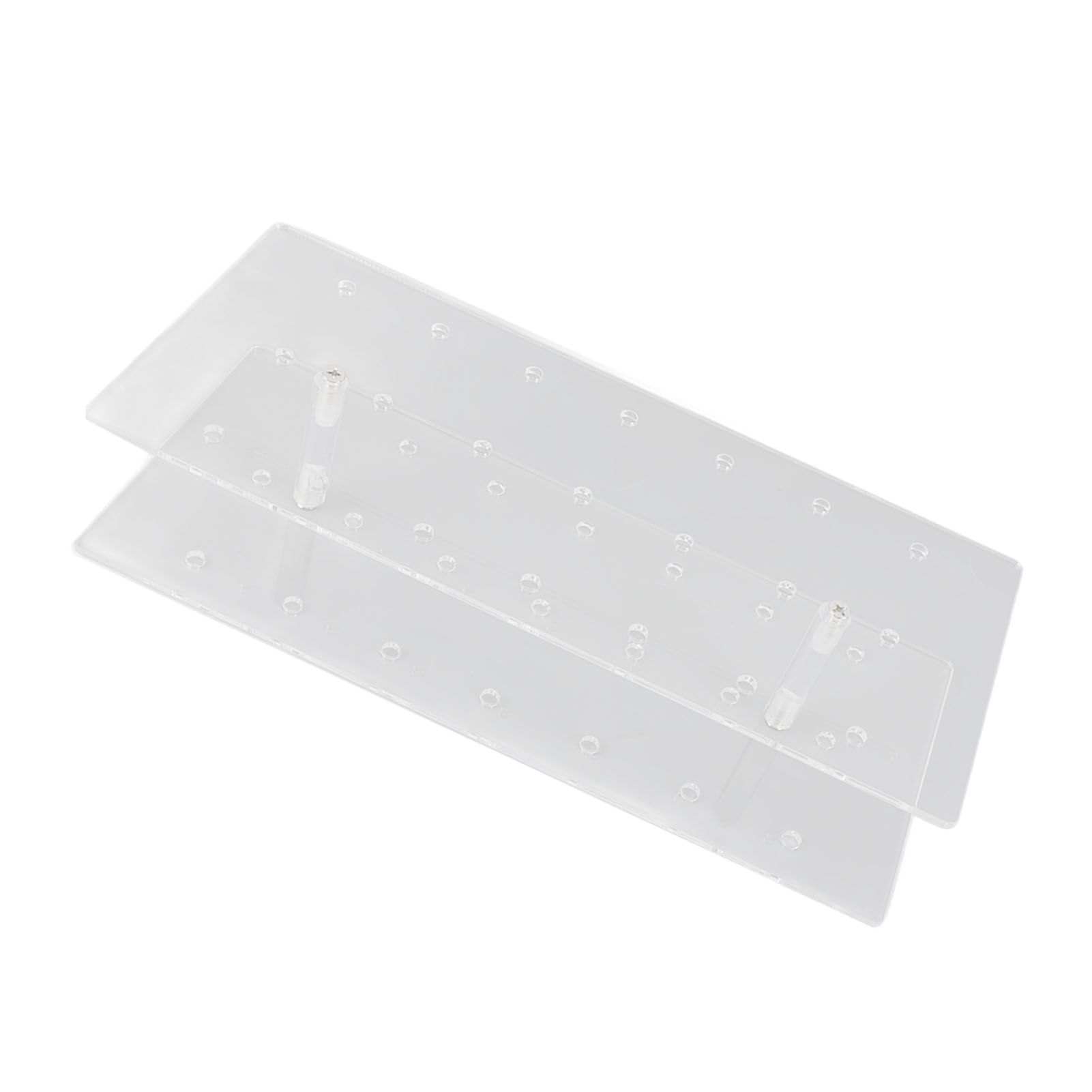 Cake Pop Stand 21 Holes Clear Acrylic Lollipop Display Holder for Weddings view 4