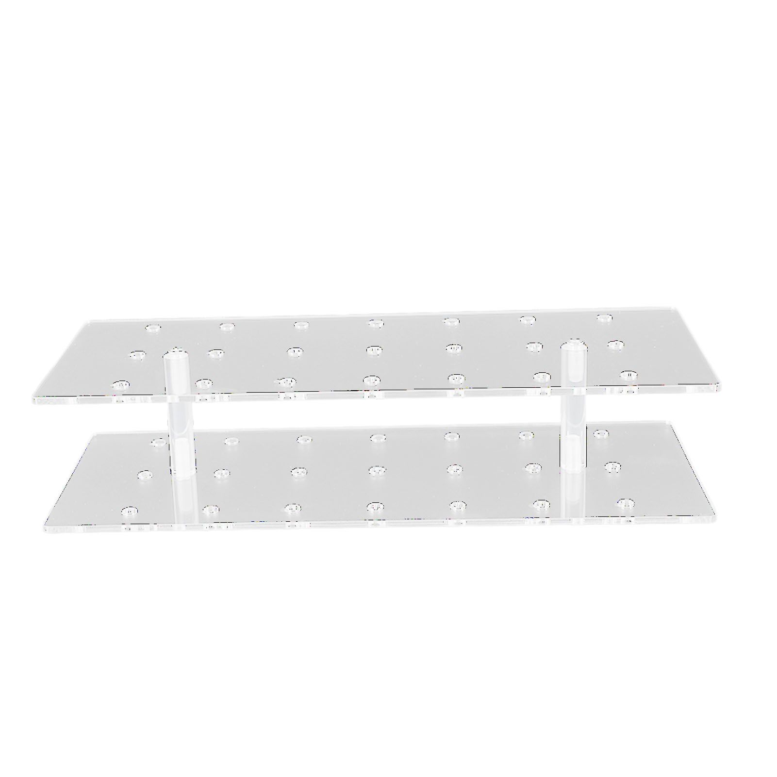Cake Pop Stand 21 Holes Clear Acrylic Lollipop Display Holder for Weddings view 8