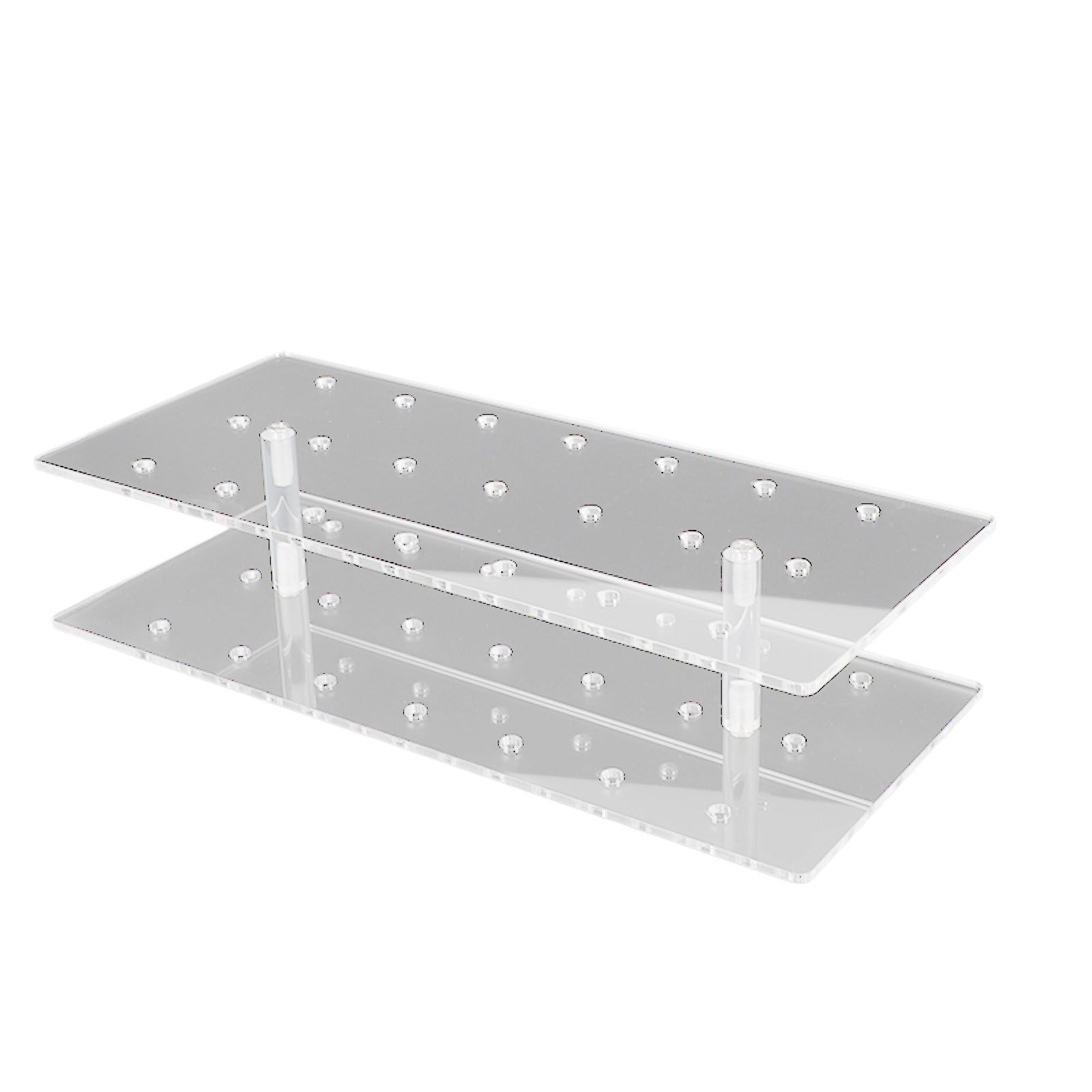 Cake Pop Stand 21 Holes Clear Acrylic Lollipop Display Holder for Weddings view 10