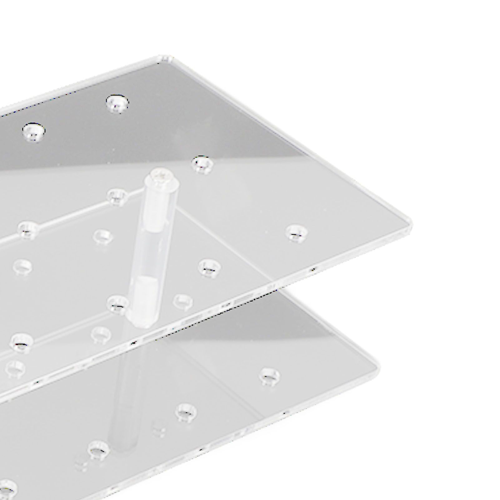 Cake Pop Stand 21 Holes Clear Acrylic Lollipop Display Holder for Weddings view 14