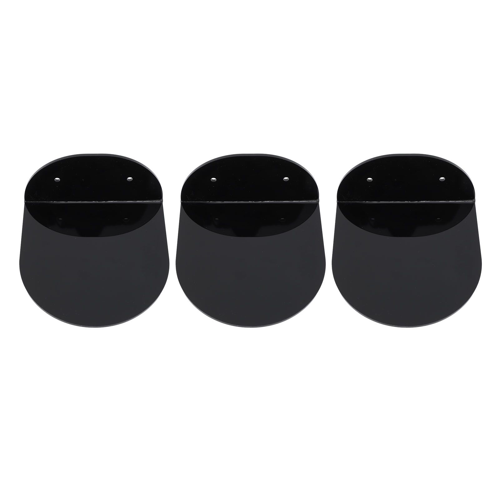 3pcs Wall Speaker Floating Shelves Acrylic Waterproof Wall Mounted Speaker view 5