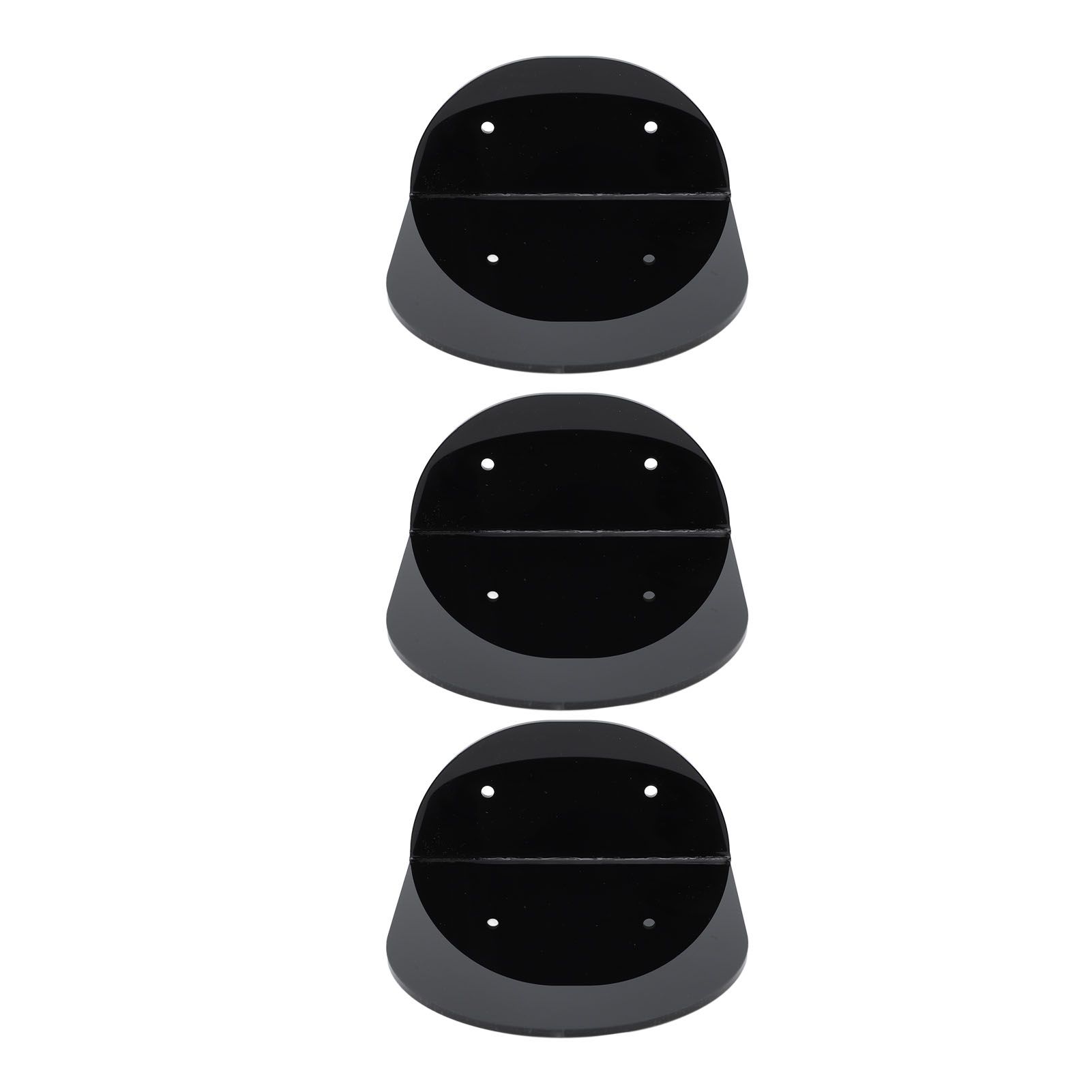 3pcs Wall Speaker Floating Shelves Acrylic Waterproof Wall Mounted Speaker view 8